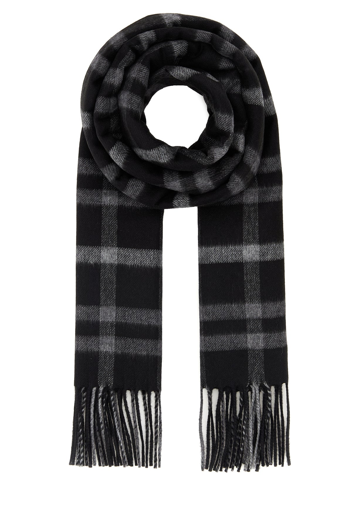 Saint Laurent Sciarpa in misto seta ricamata