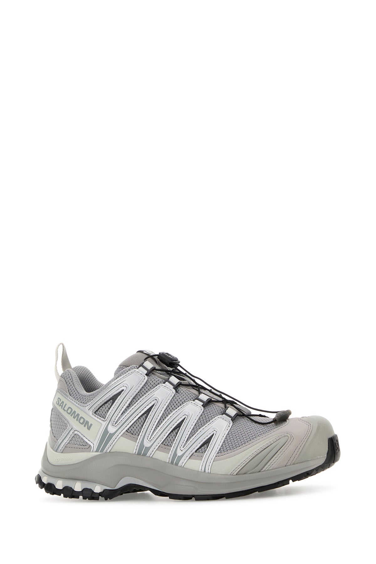 SALOMON Sneakers XA Pro 3D argento in rete e similpelle, view 2