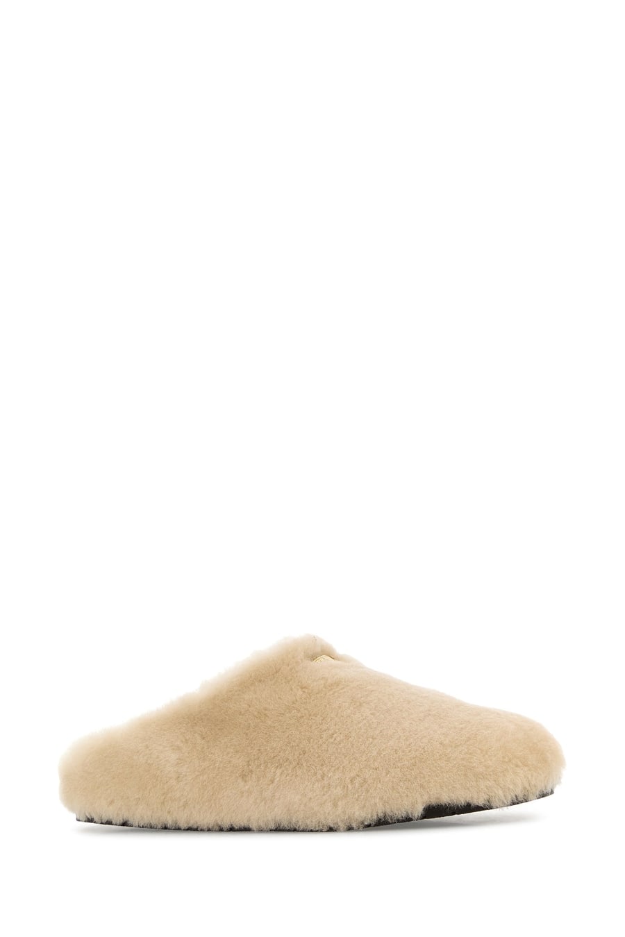 Prada Slippers in montone sabbia, view 2