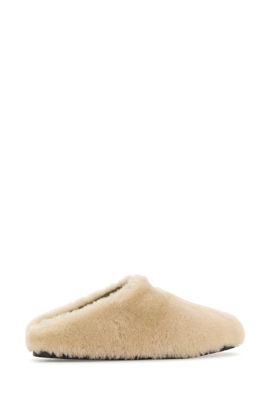 Prada Slippers in montone sabbia, view 3