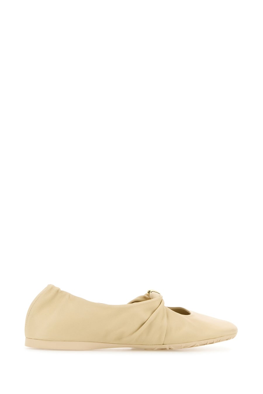 Loewe Ballerine Pebble in nappa crema, view 3
