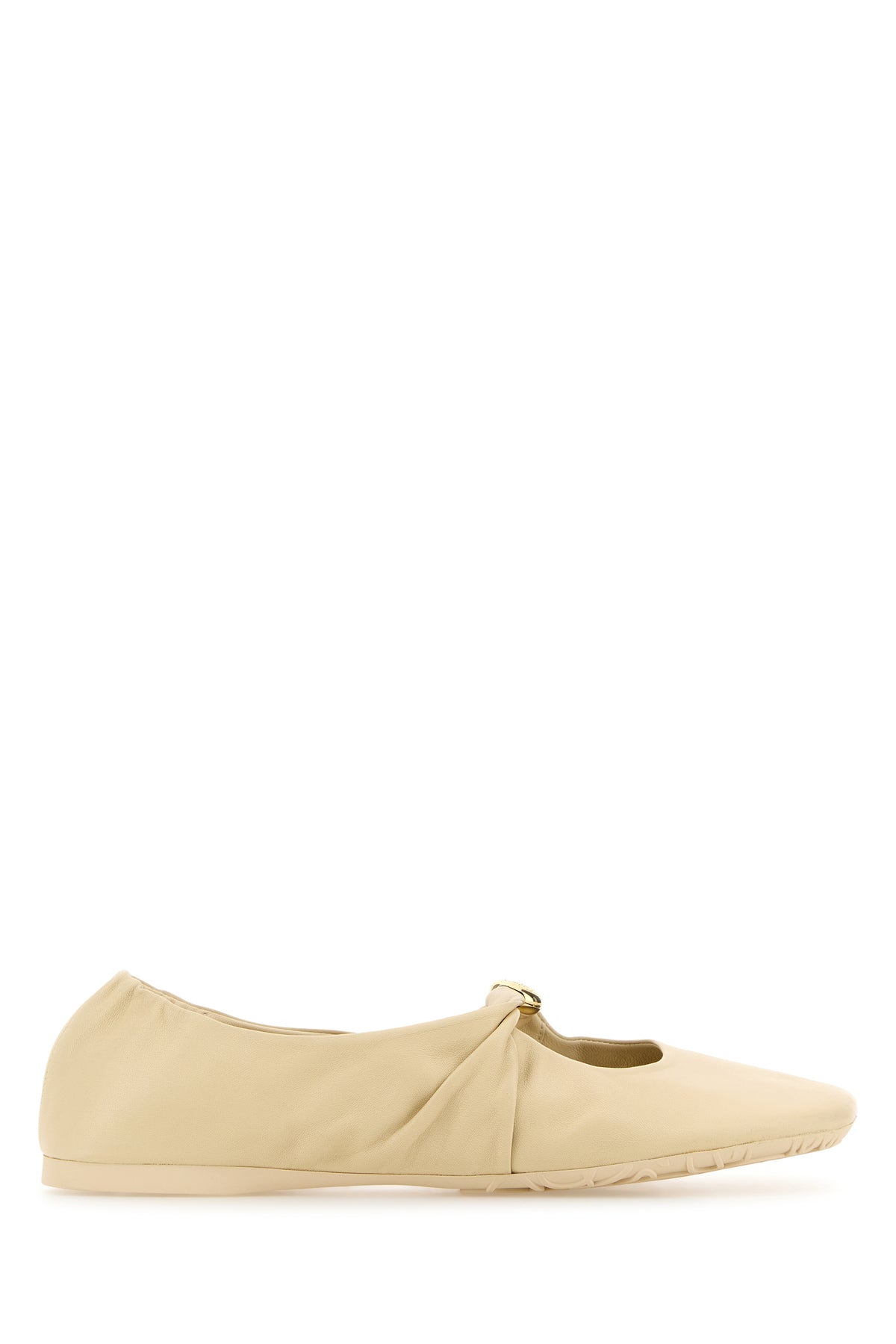 Loewe Ballerine Pebble in nappa crema