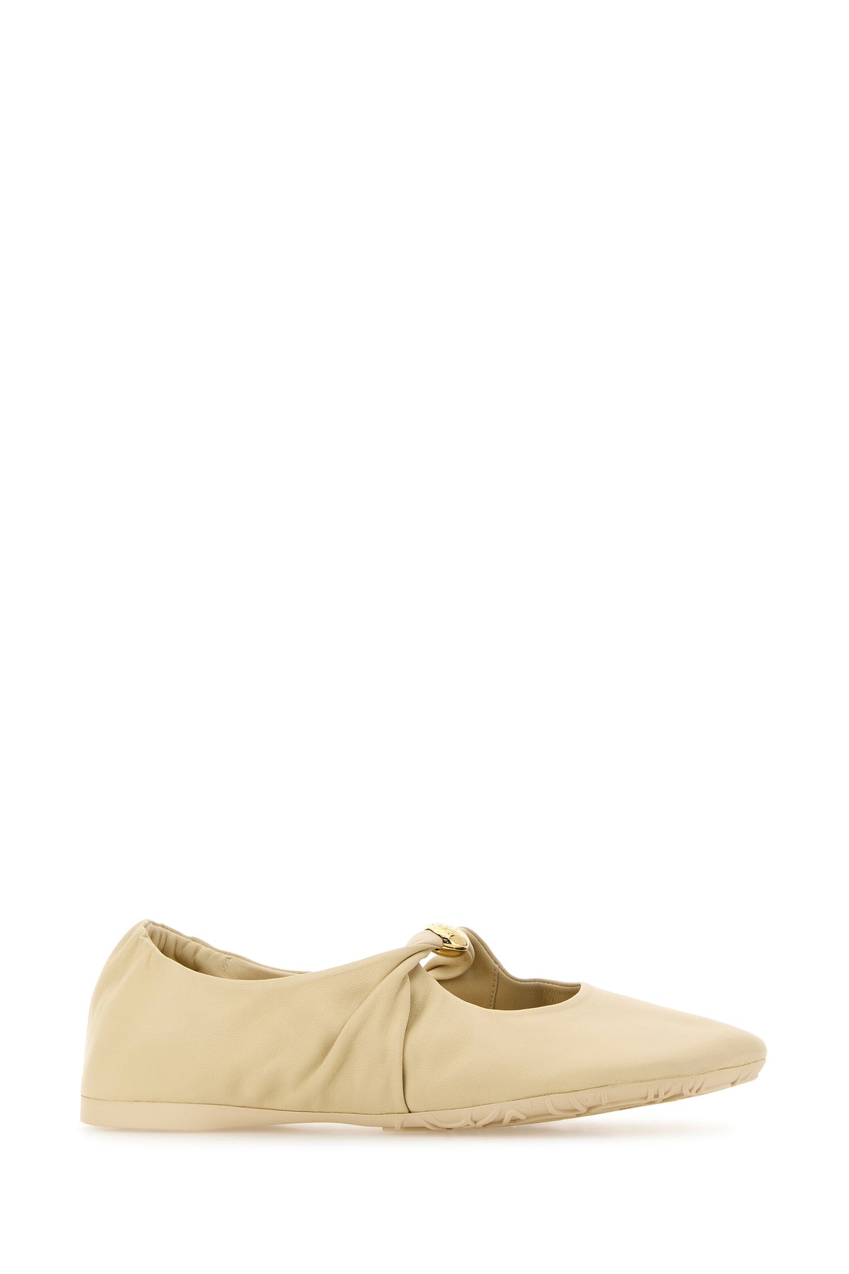 Loewe Ballerine Pebble in nappa crema, view 2
