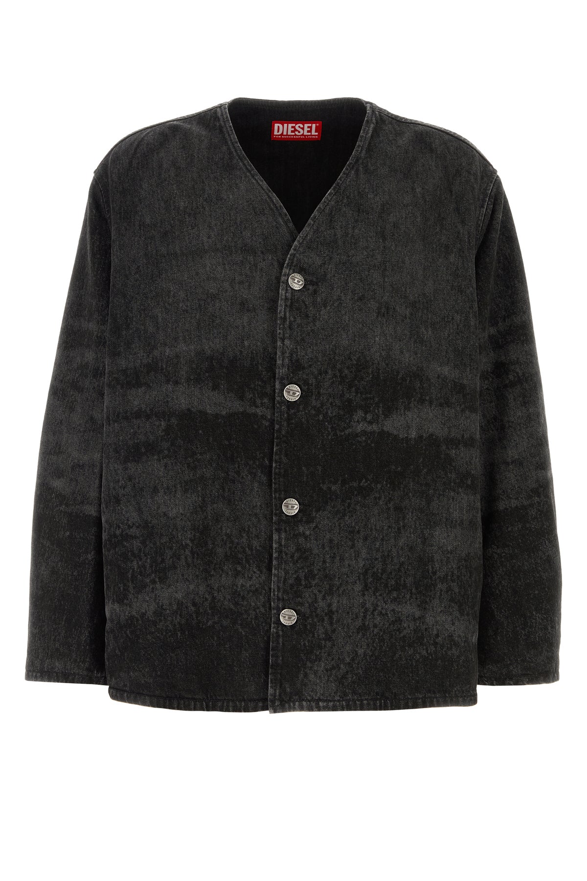 Diesel Giubbino in denim nero