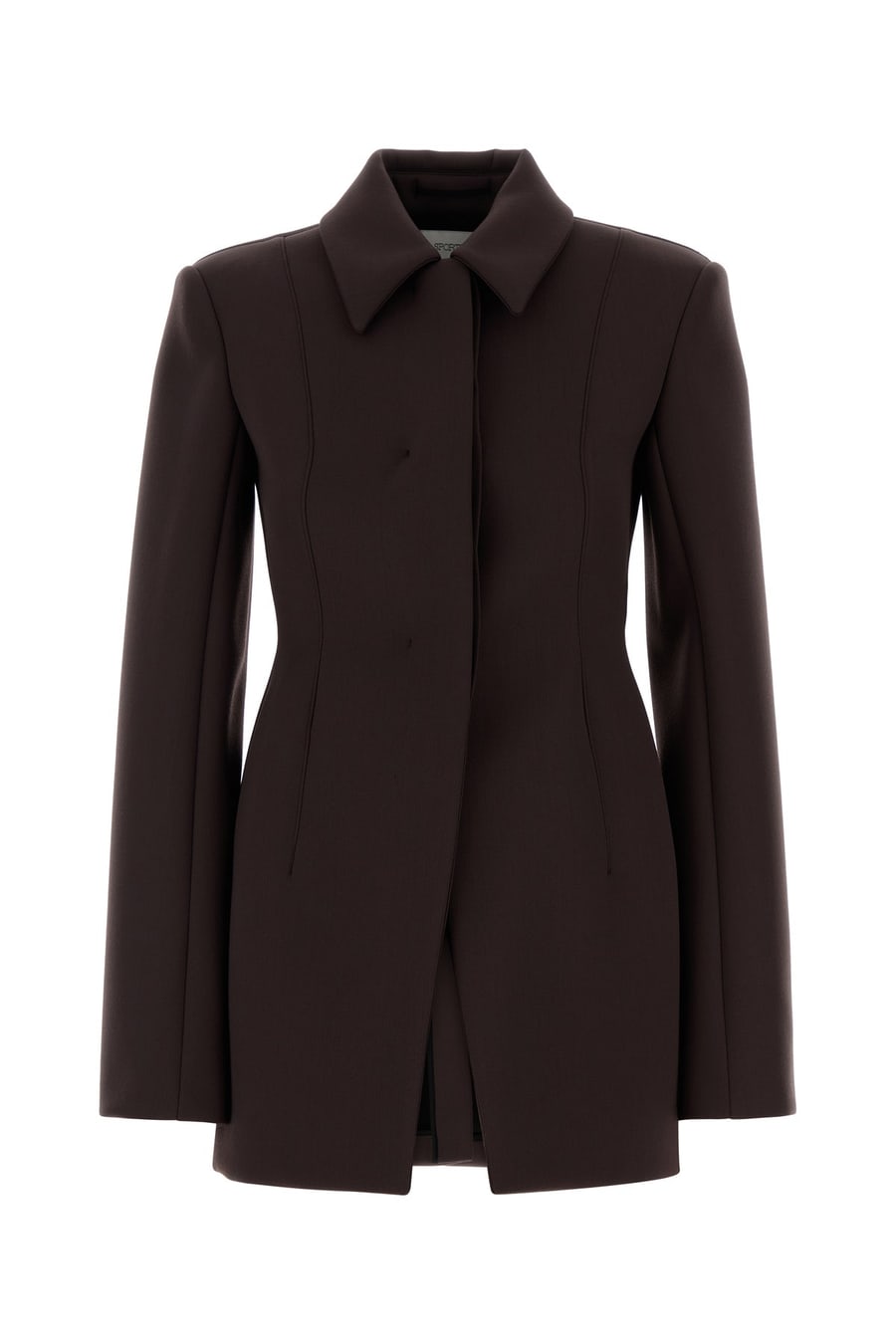 Sportmax Giacca Bacio1234 in misto poliestere melanzana