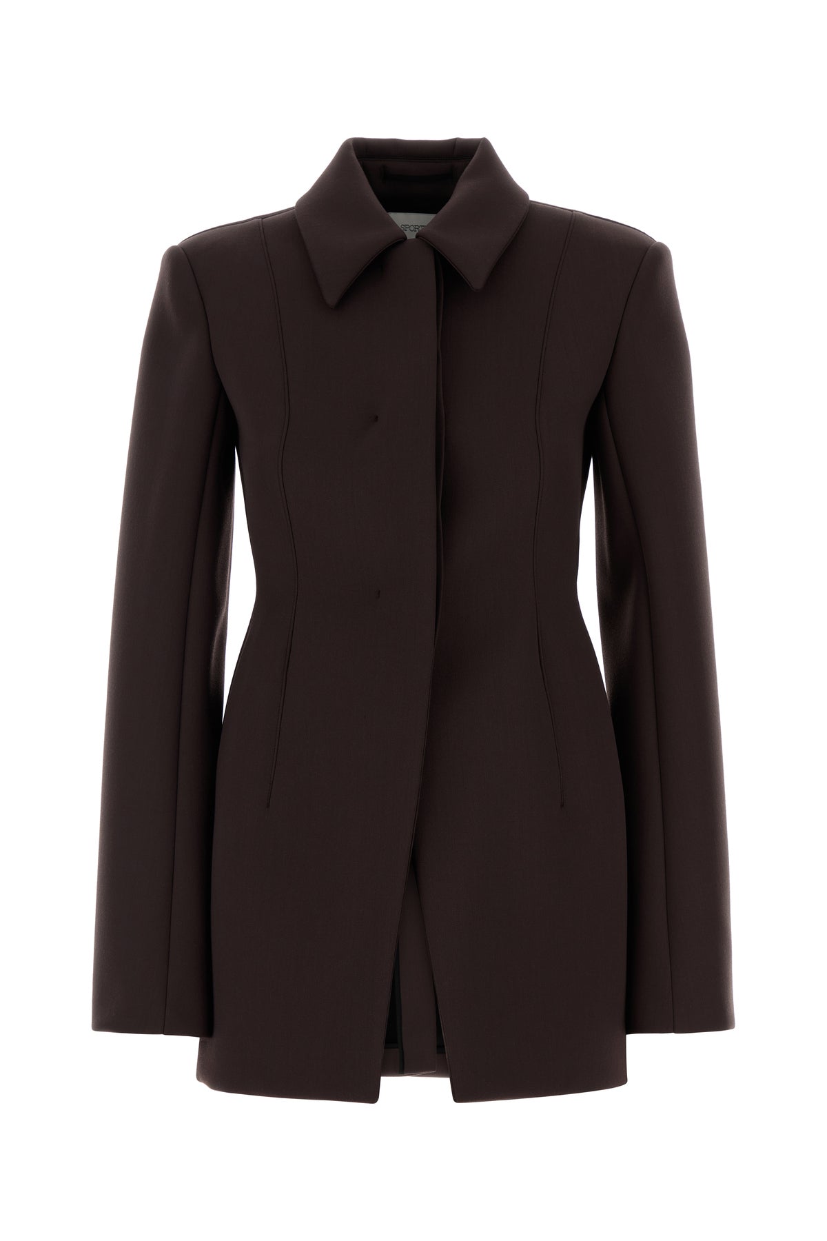 Sportmax Giacca Bacio1234 in misto poliestere melanzana