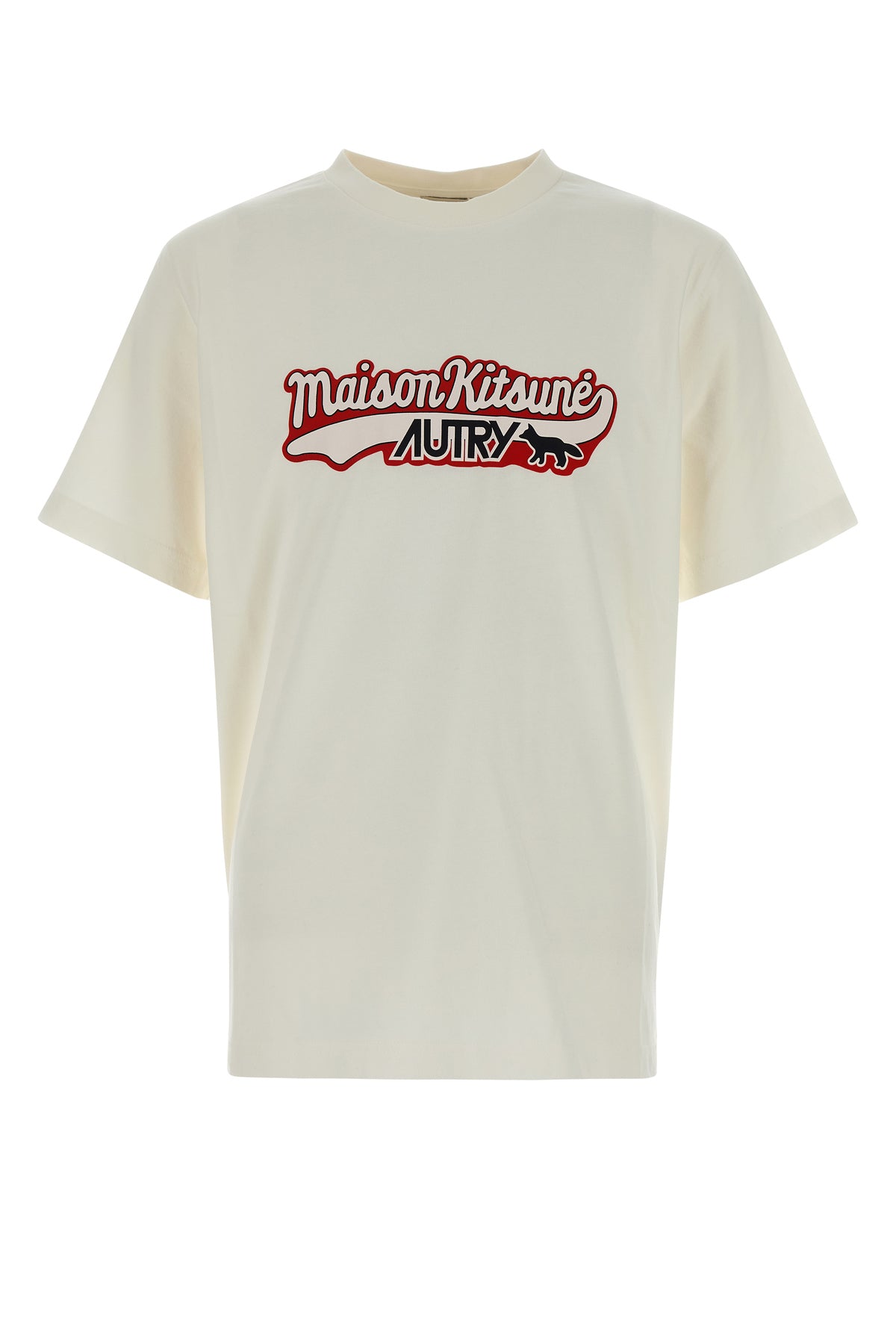 Autry T-shirt Autry x Maison Kitsuné in cotone bianco