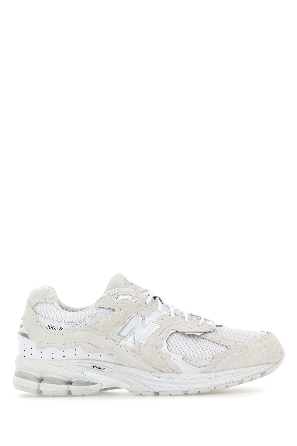 New Balance Sneakers 2002DX Protection Pack bianche in pelle scamosciata e rete