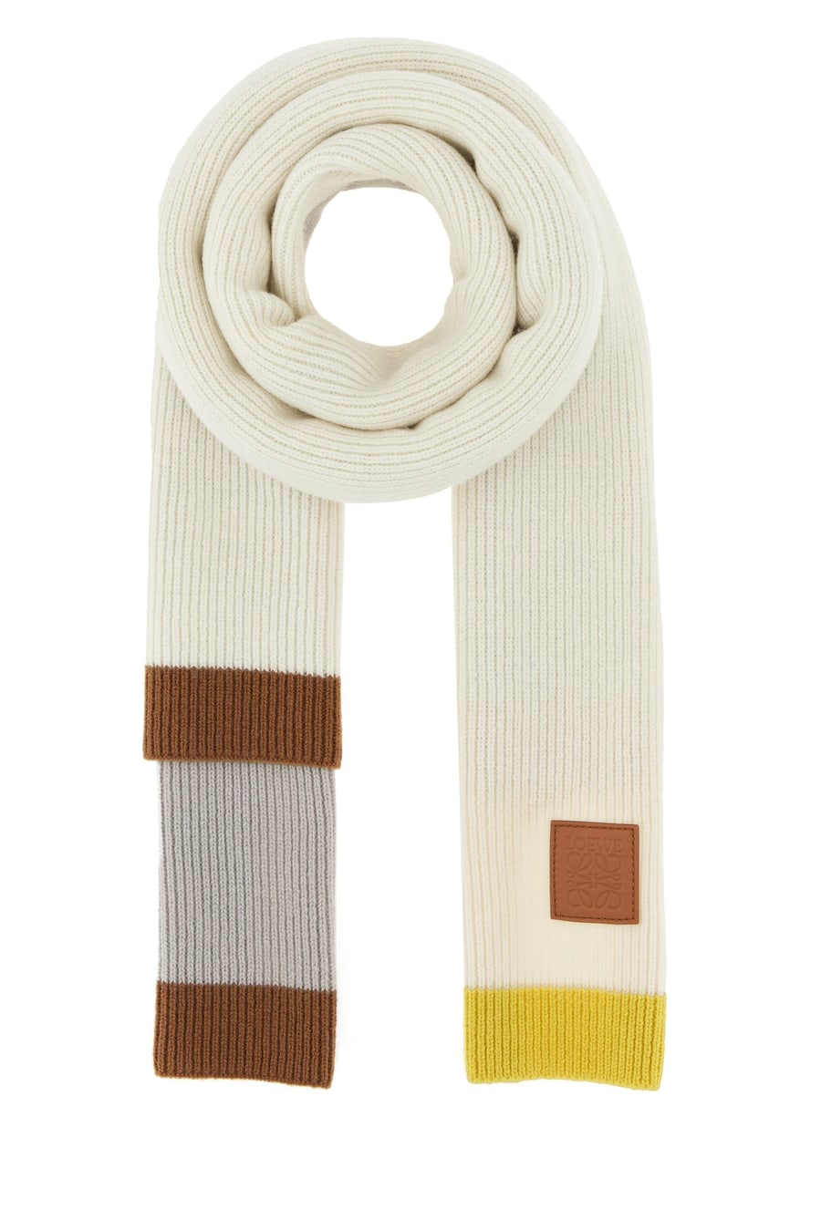 Loewe Sciarpa in lana bicolor