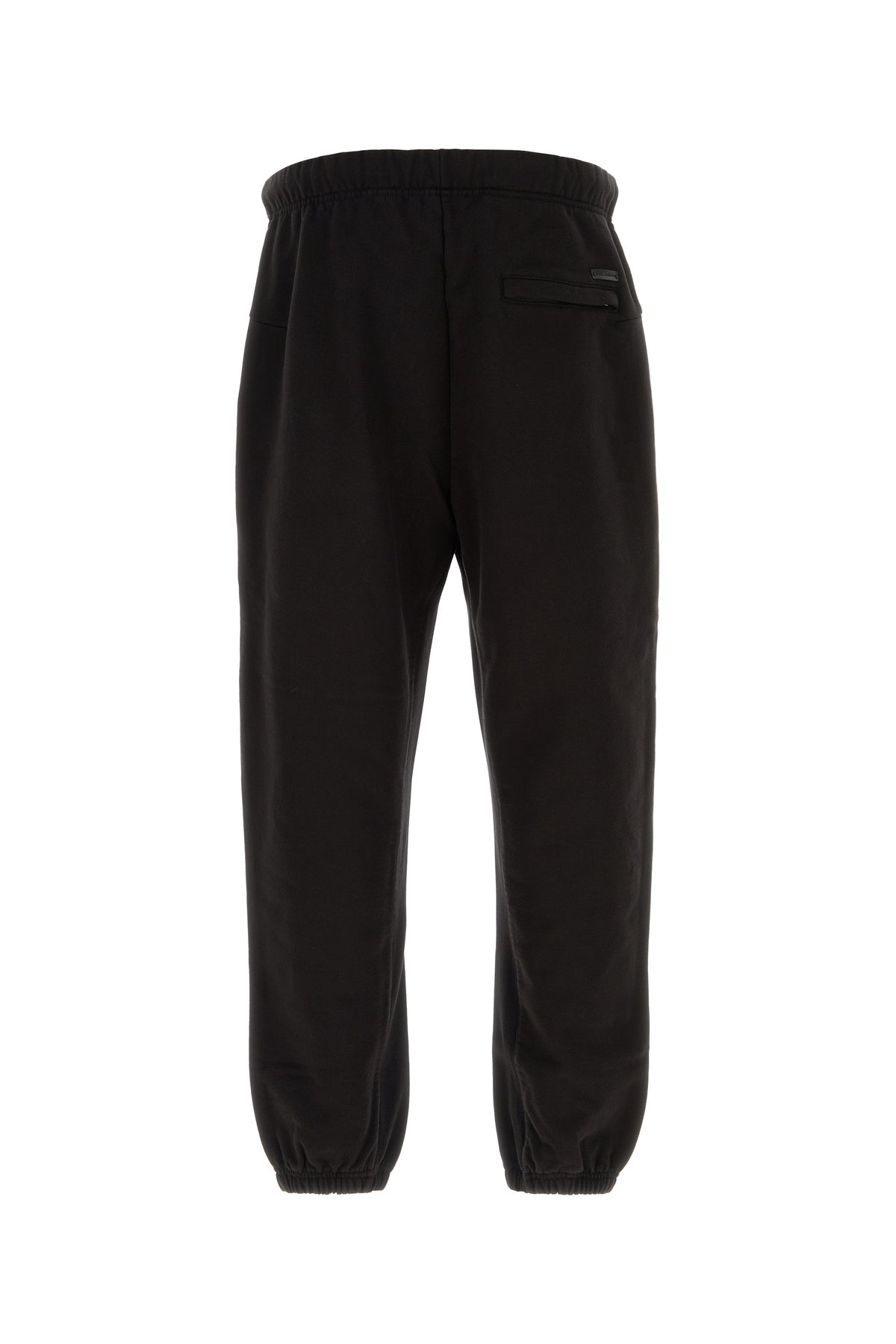 Dolce & Gabbana Pantalone jogging in cotone nero, view 2