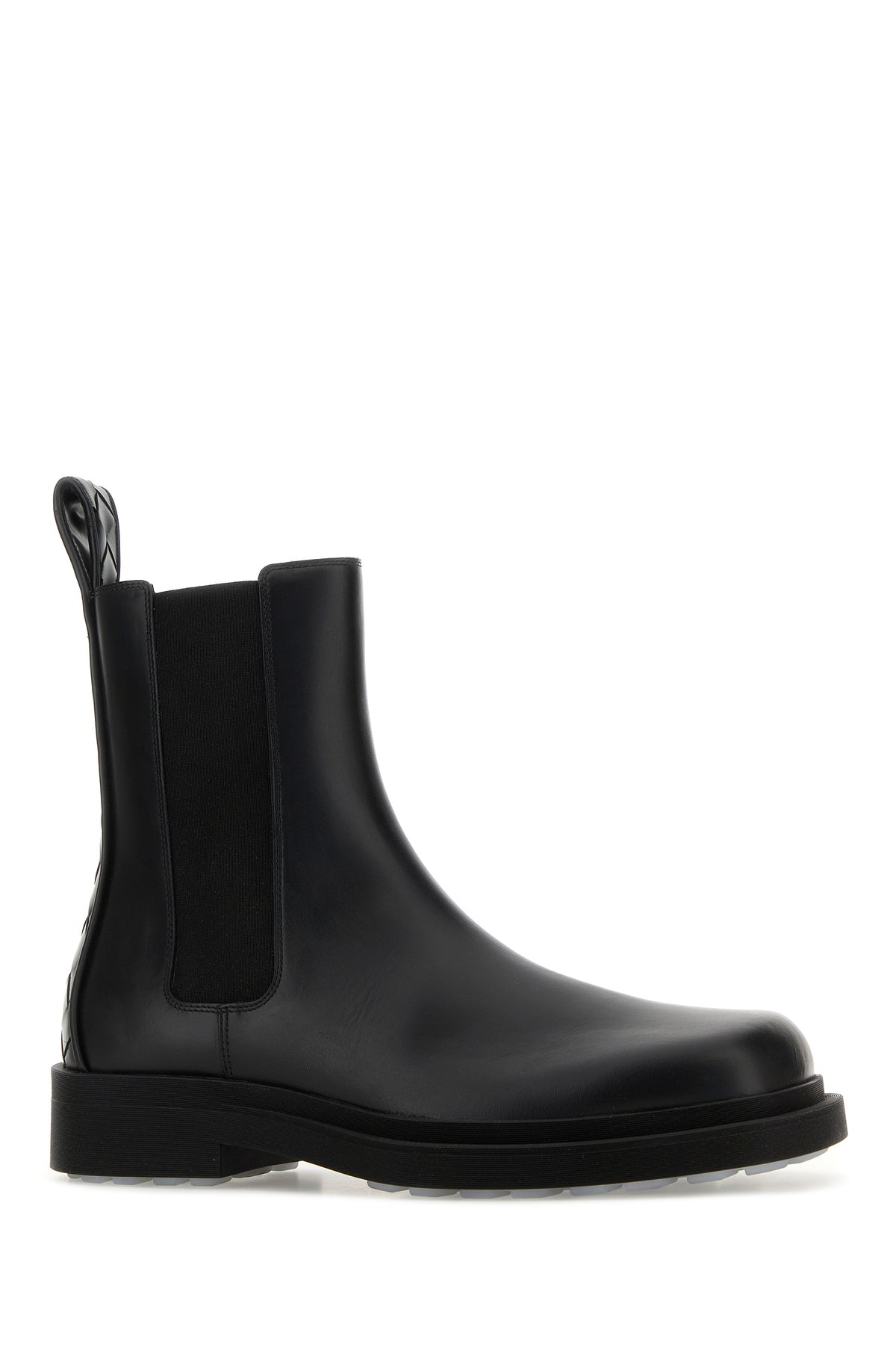 Bottega Veneta Stivaletti Chelsea Ben in pelle nera, view 2