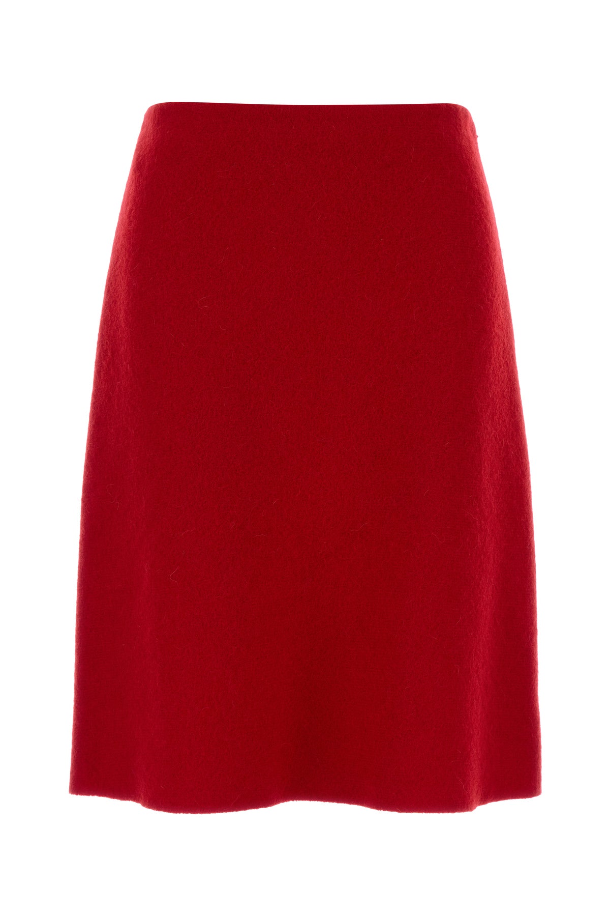 Miu Miu Gonna in flanella rossa
