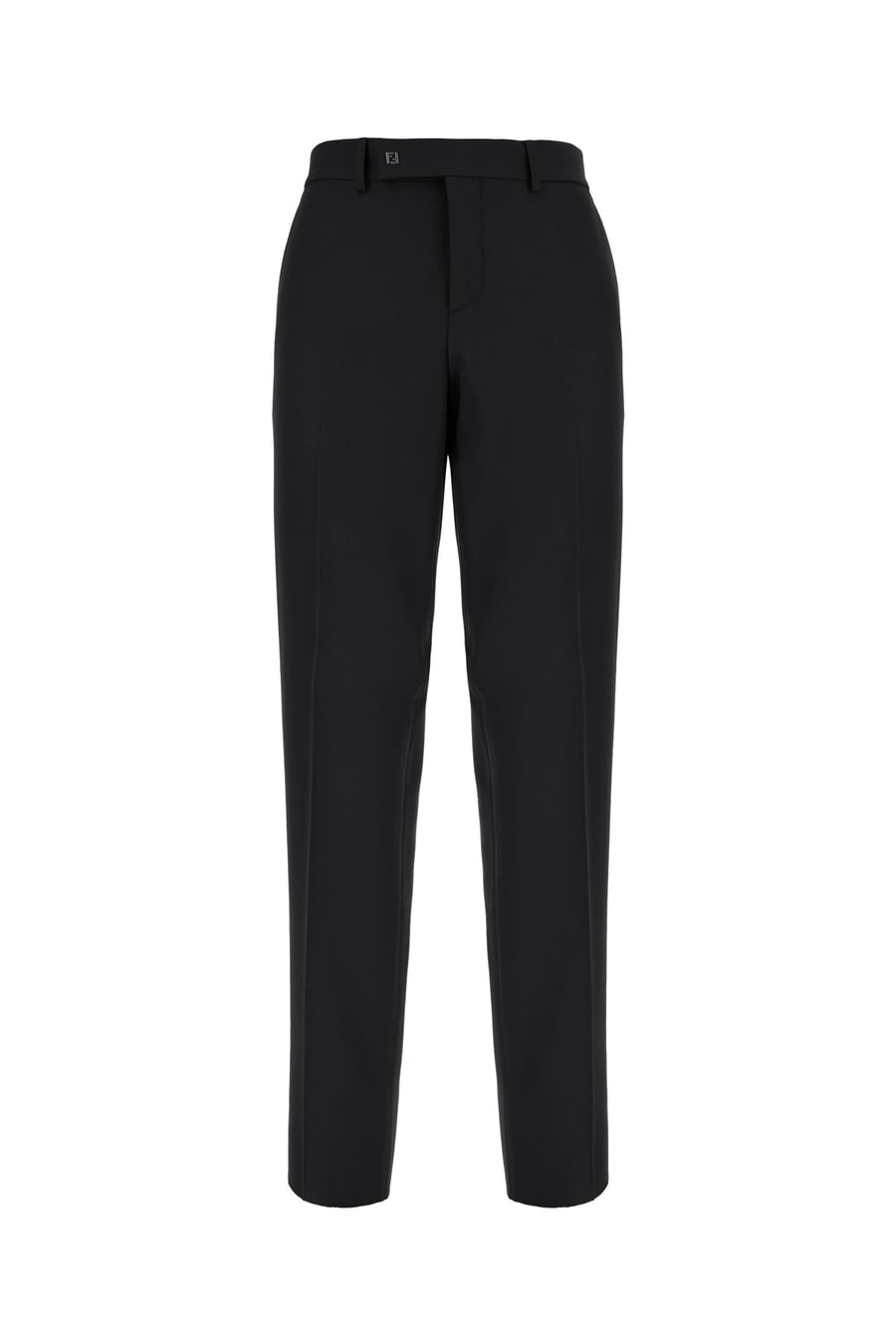 Fendi Pantalone in lana nera