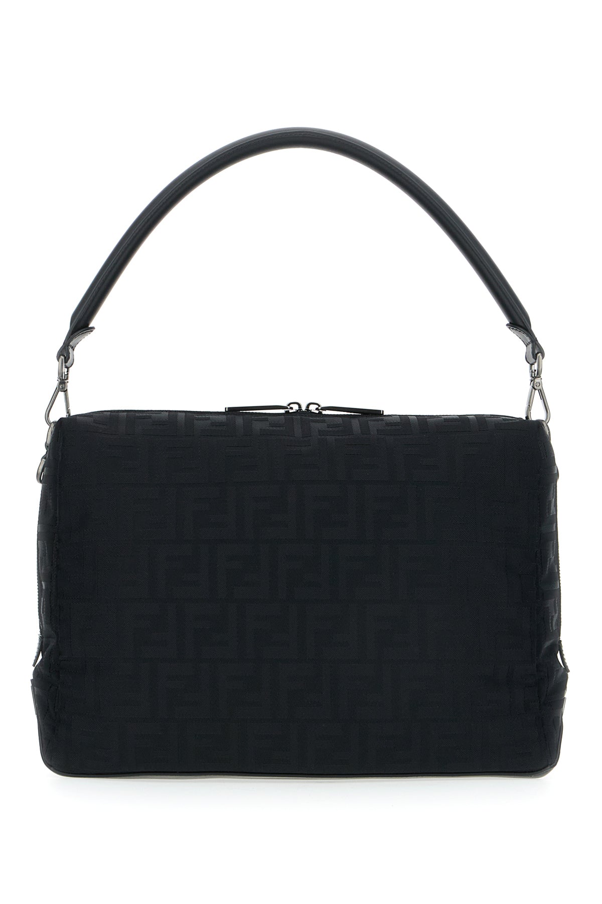 Fendi Borsa a mano Fendi Lui grande in nylon nero
