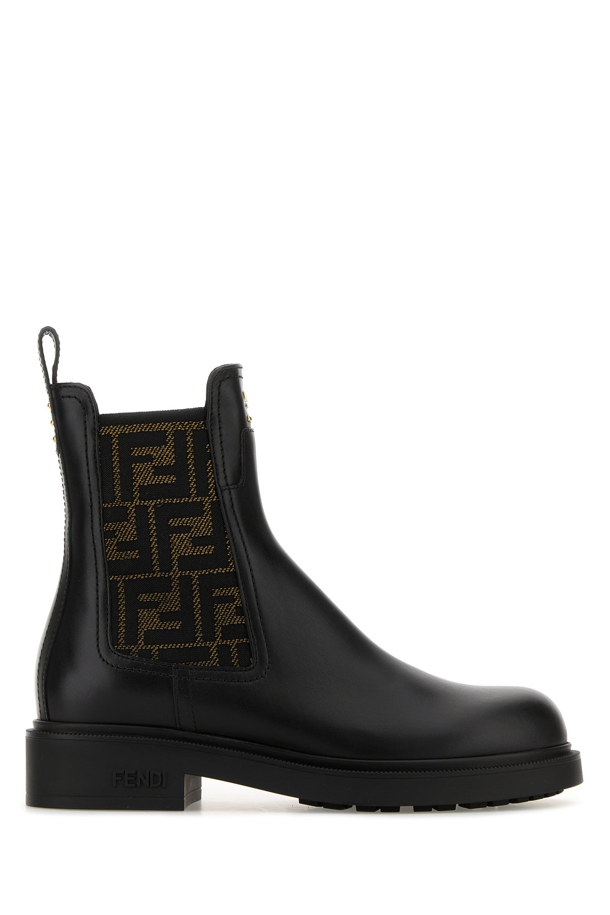 Fendi Stivaletti Fendi Filo in pelle nera
