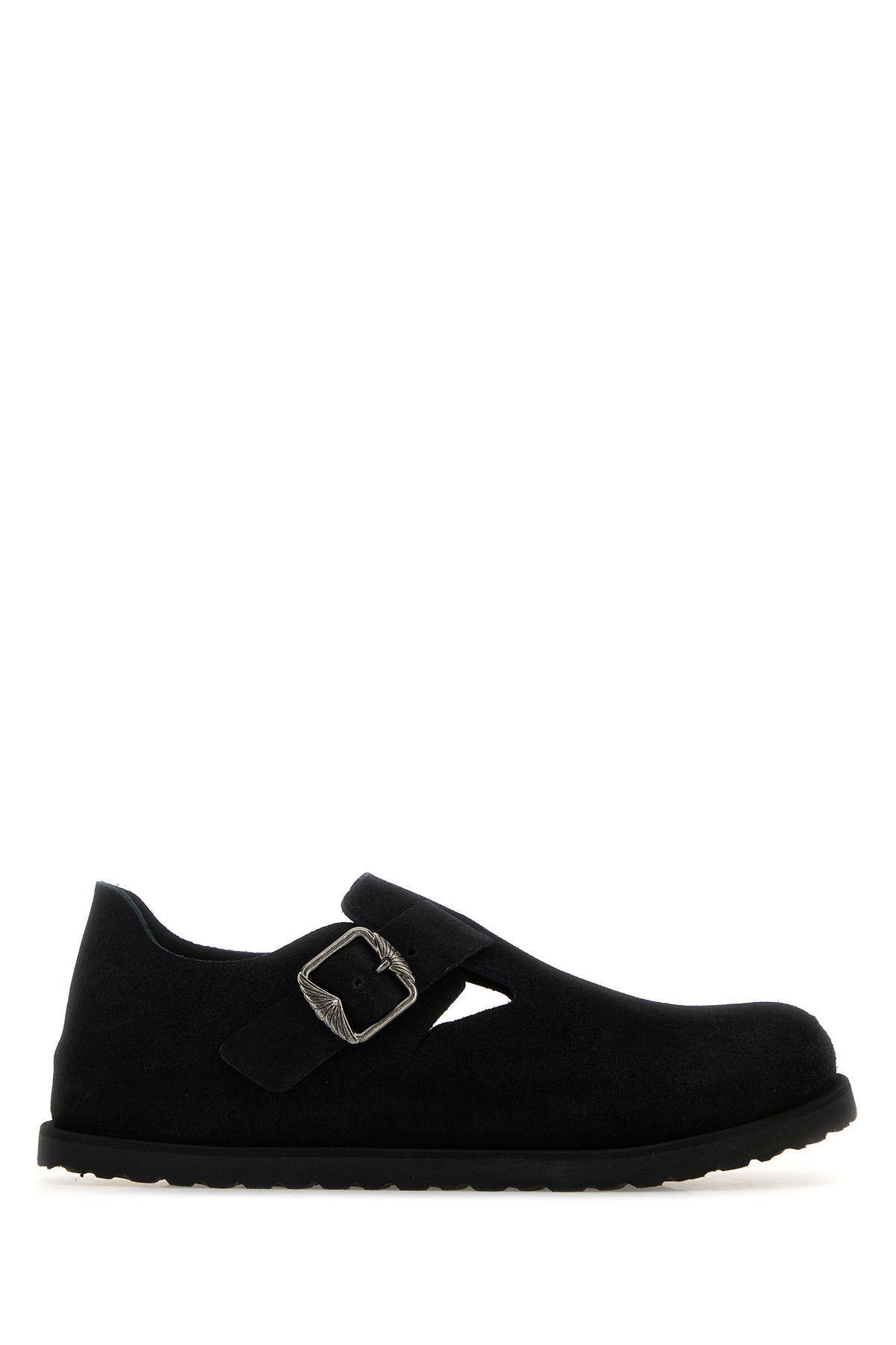 BIRKENSTOCK 1774 X BECOMES BERLIN Mocassini London in pelle scamosciata nera