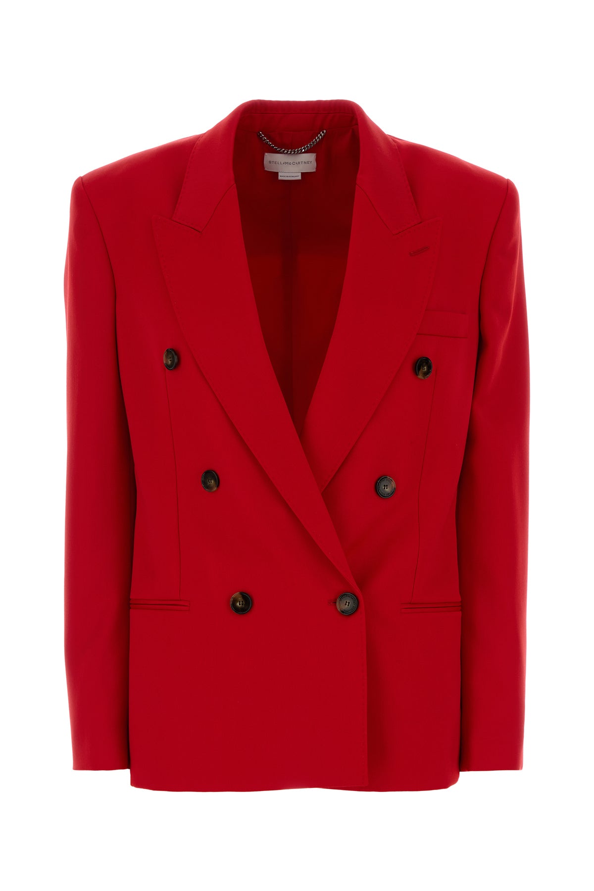 Stella McCartney Giacca in lana rossa