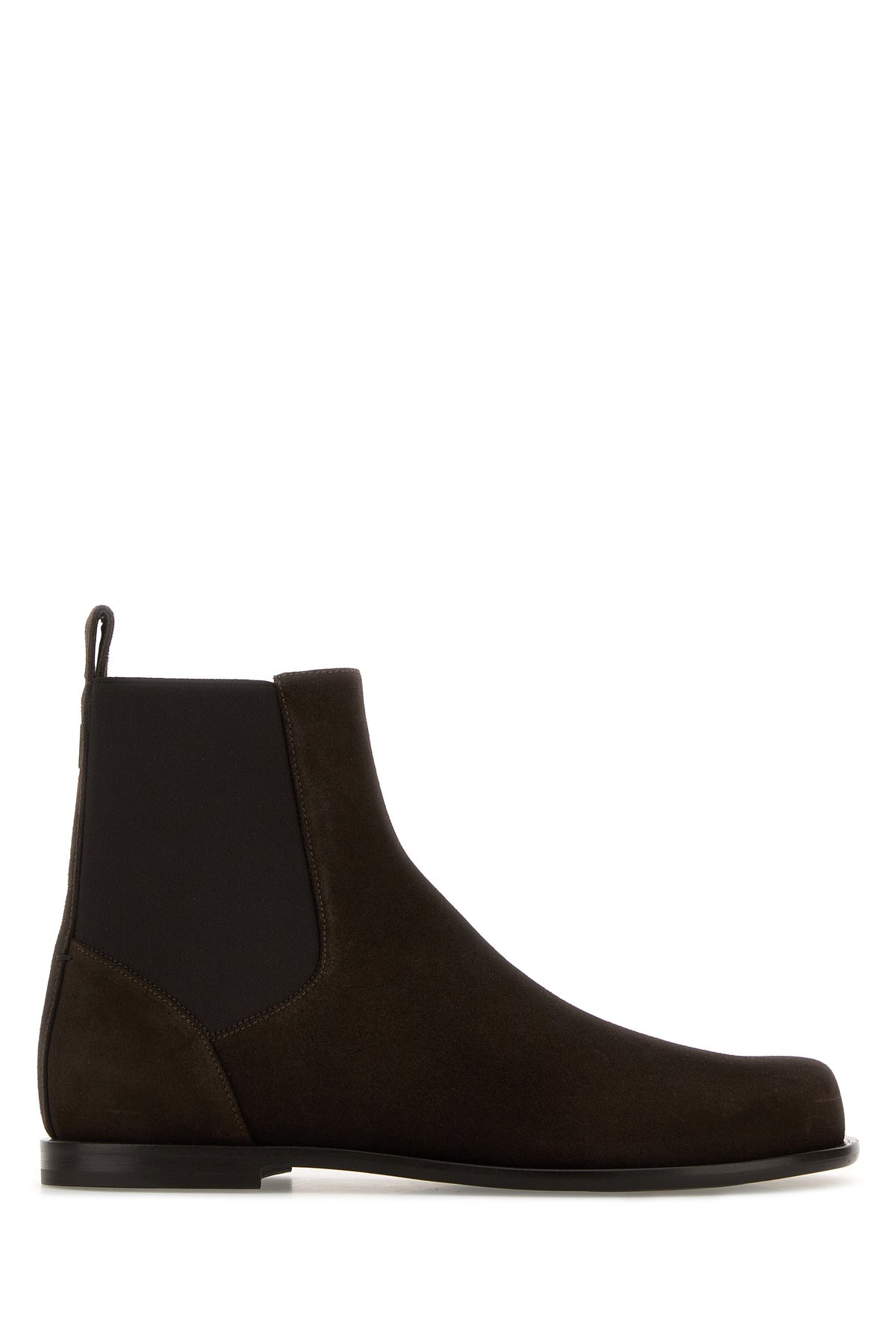 Fendi Stivaletti Chelsea in pelle scamosciata marrone