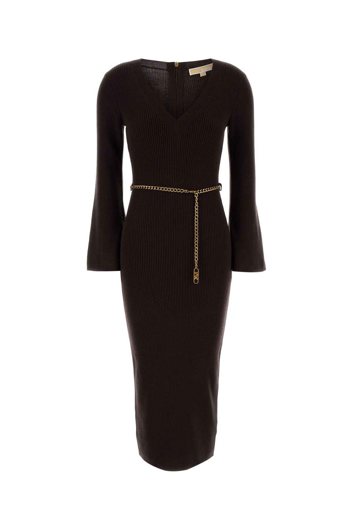 MICHAEL BY MICHAEL KORS Abito in misto lana cioccolato