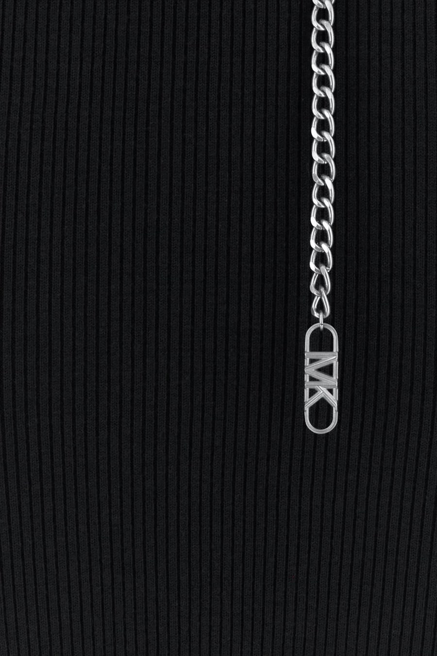 MICHAEL BY MICHAEL KORS Abito in misto lana nera, view 3