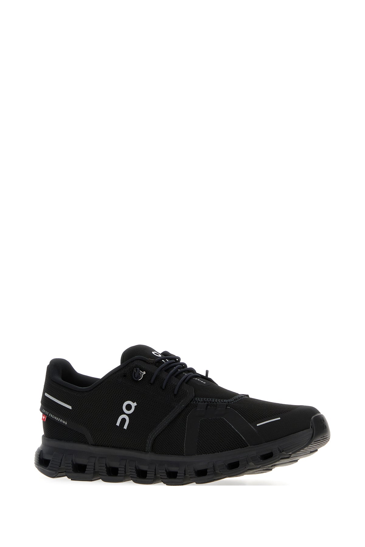 ON RUNNING Sneakers Cloud 6 in rete nera, view 2