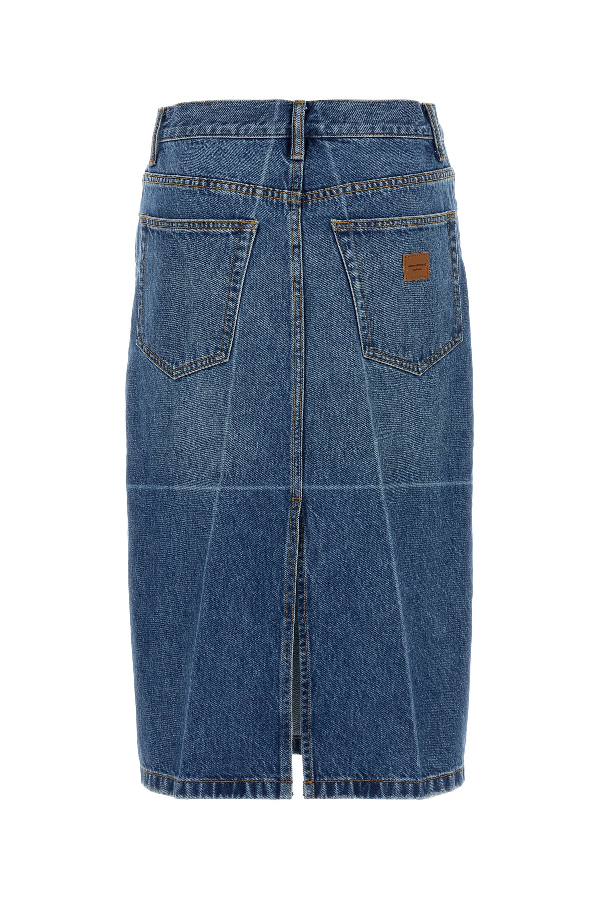 ALEXANDER WANG Gonna in denim, view 2
