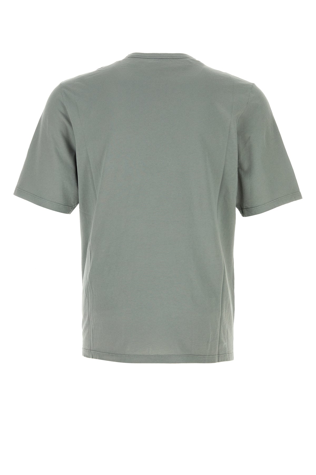 Saint Laurent T-shirt in cotone verde salvia, view 2
