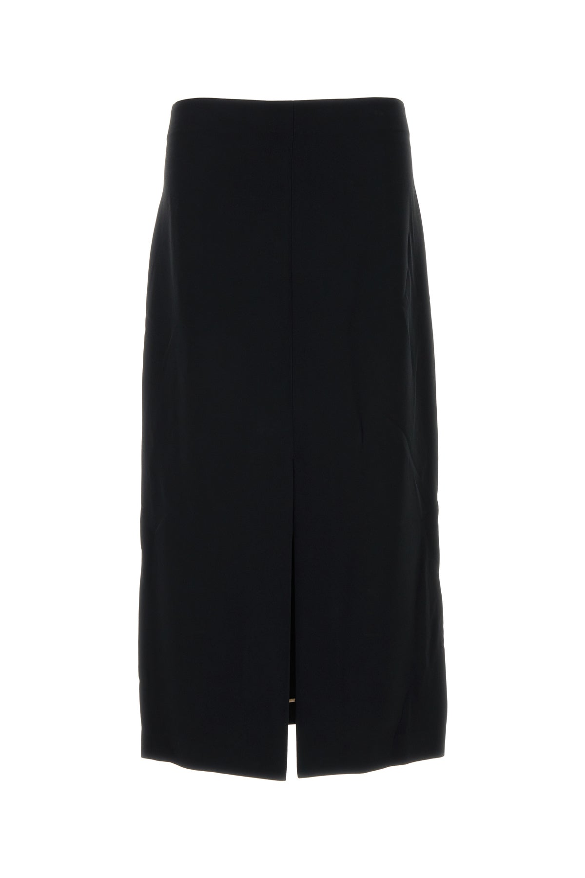 CARVEN Gonna in crepe nero
