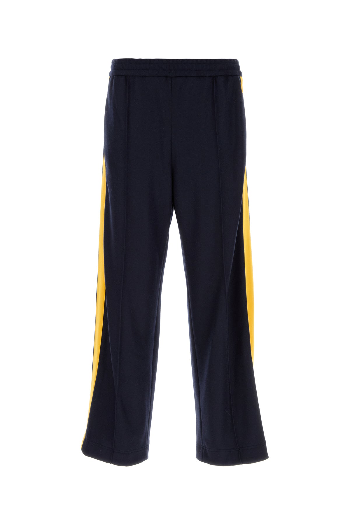 1989 STUDIO Pantalone jogging in misto lana blu scuro