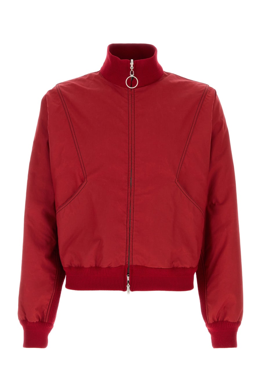 1989 STUDIO Bomber in cotone rosso