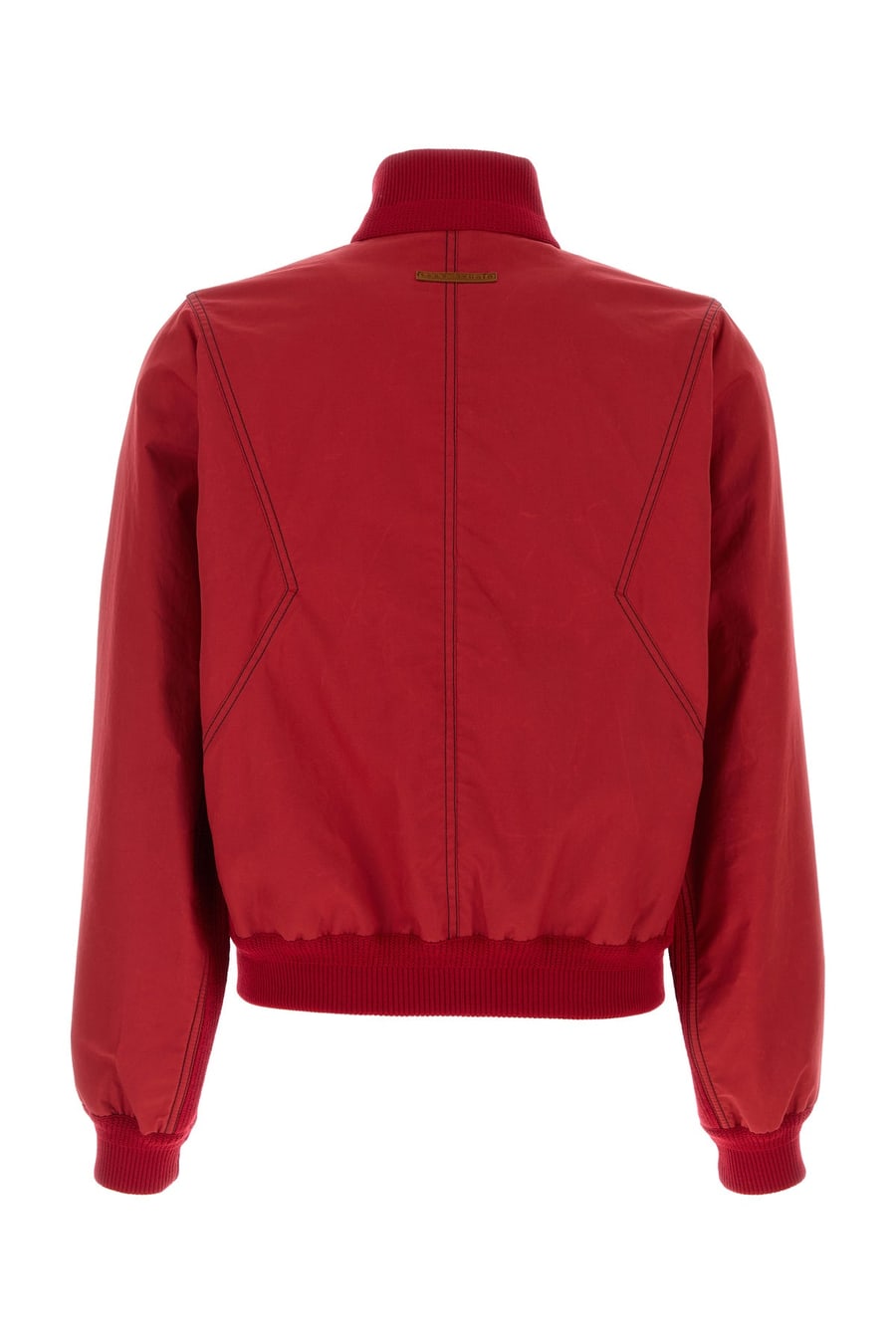 1989 STUDIO Bomber in cotone rosso, view 2