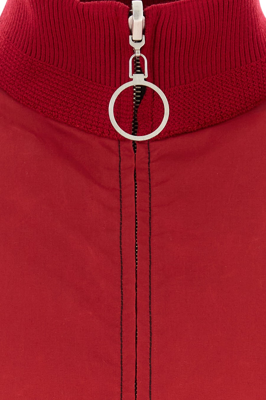 1989 STUDIO Bomber in cotone rosso, view 3
