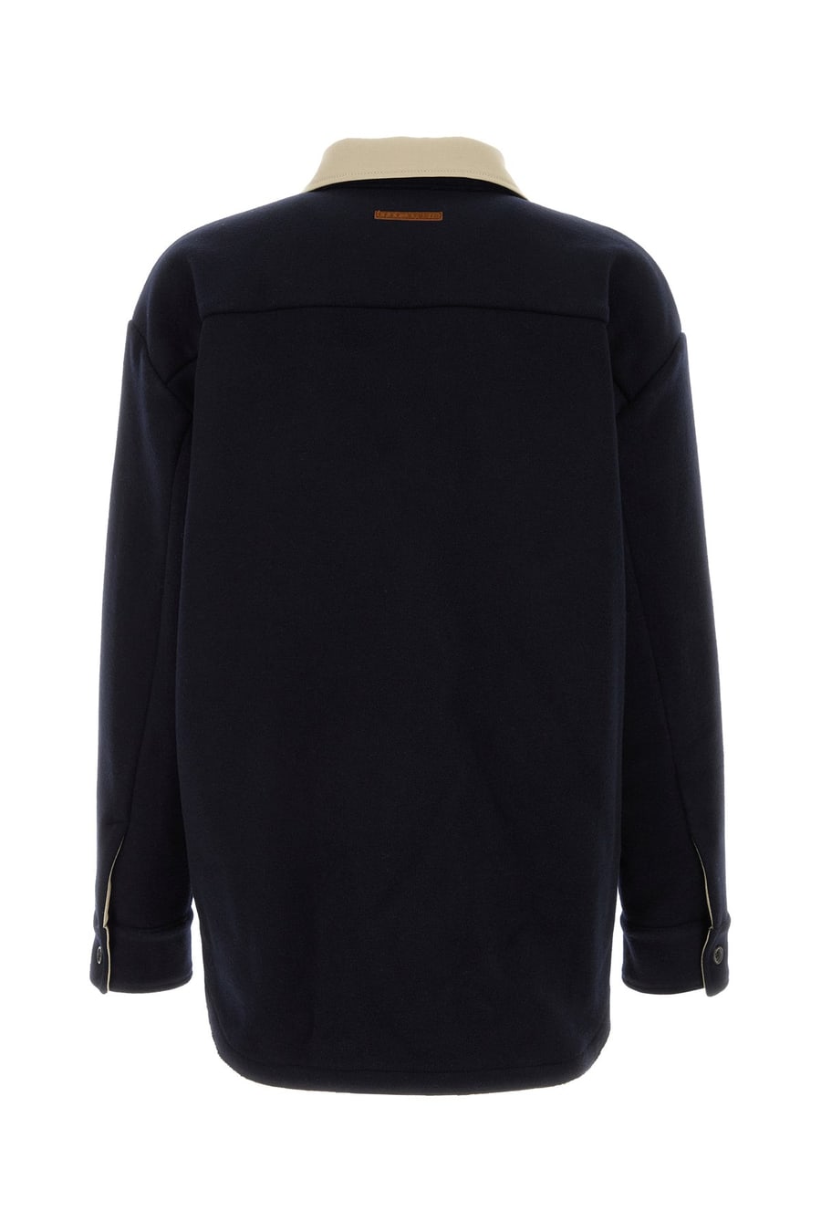 1989 STUDIO Cappotto in misto lana blu notte, view 2