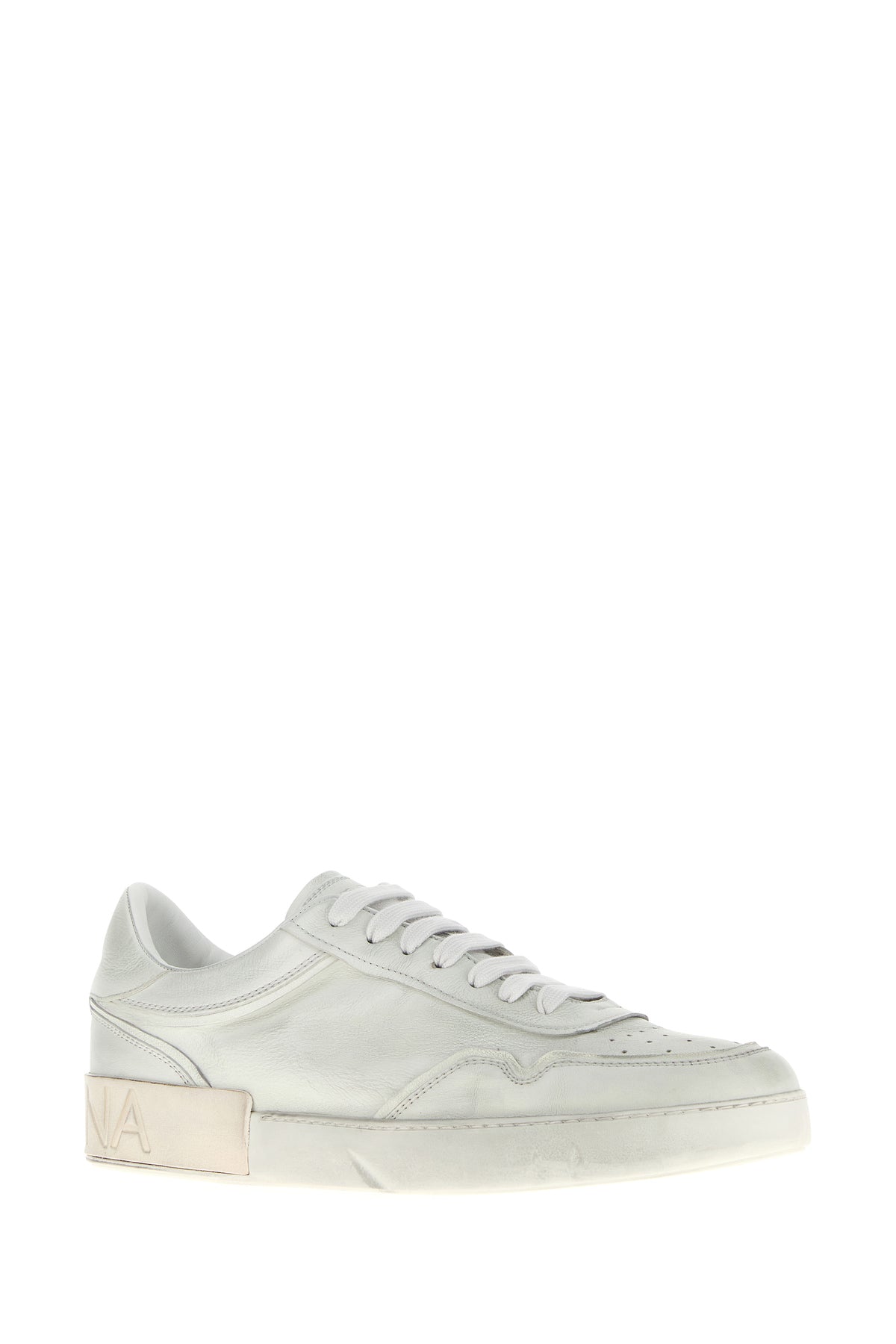 Dolce & Gabbana Sneakers in pelle gesso, view 2