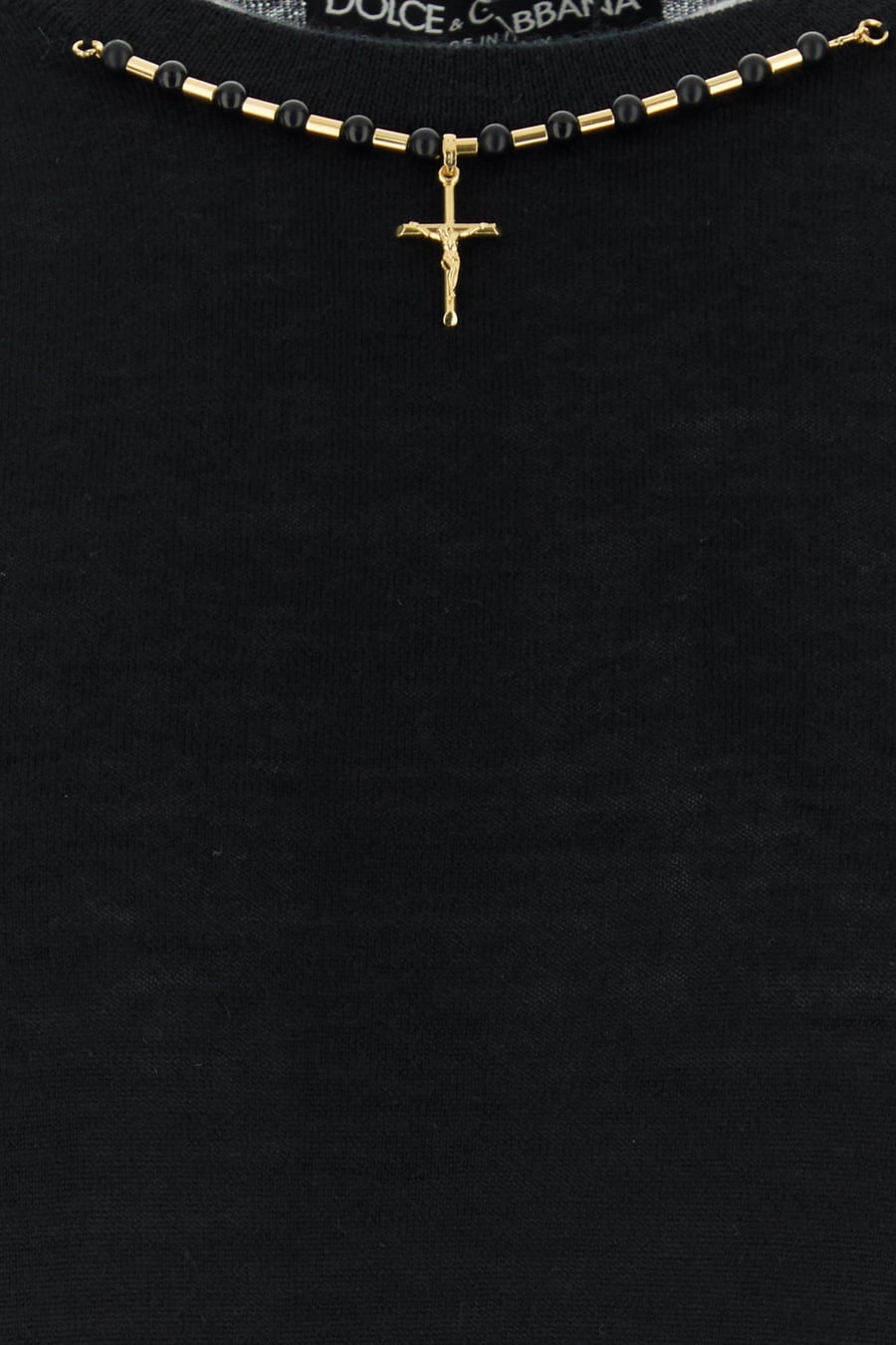 Dolce & Gabbana Maglione in cashmere nero, view 5