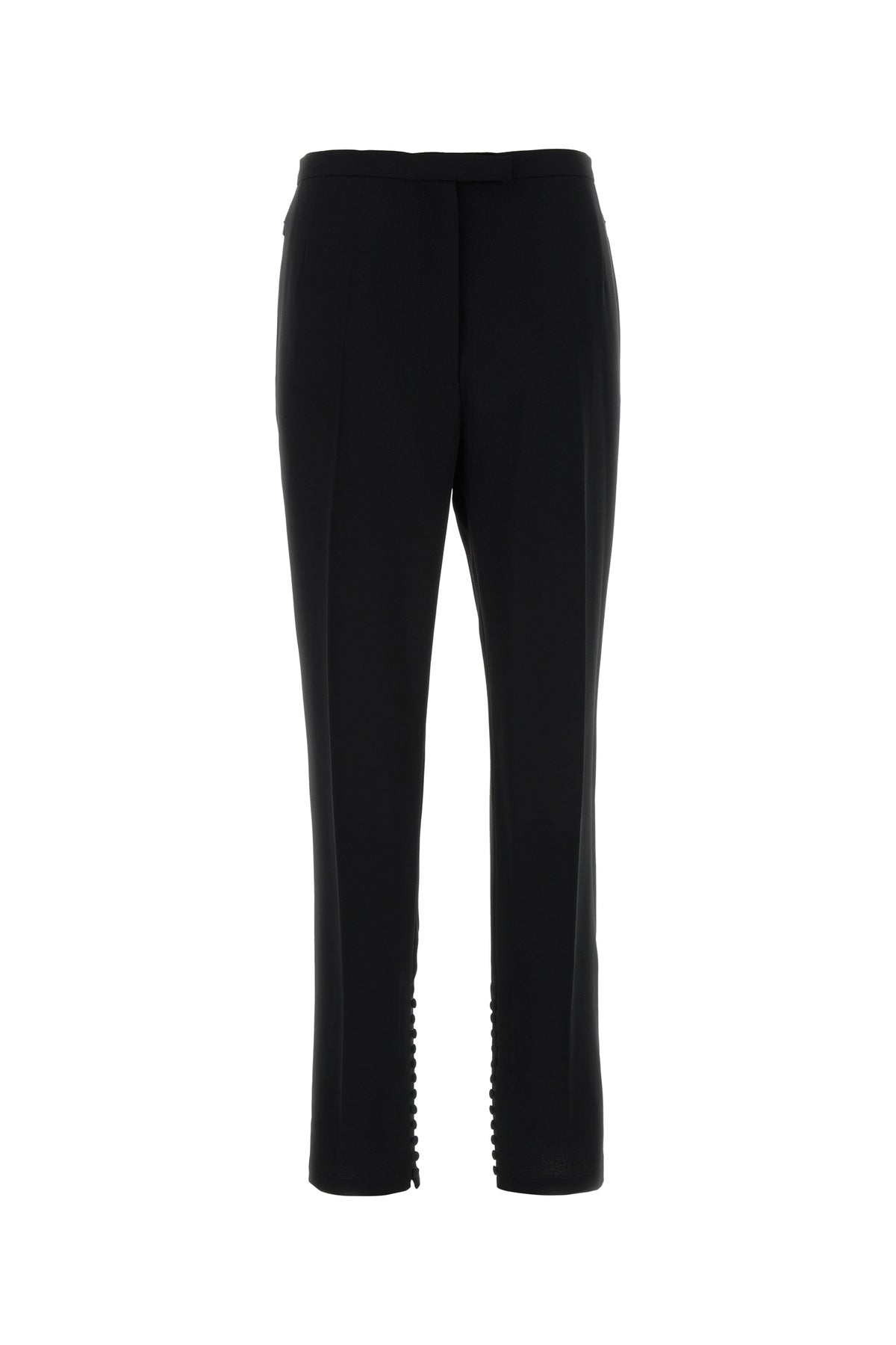 Dries Van Noten Pantalone Pandoris in poliestere nero