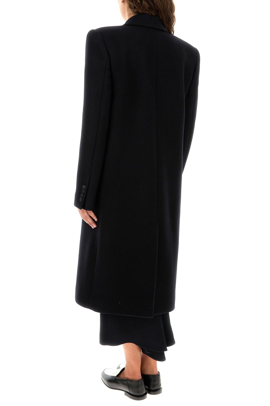 Givenchy Cappotto in lana nera, view 4