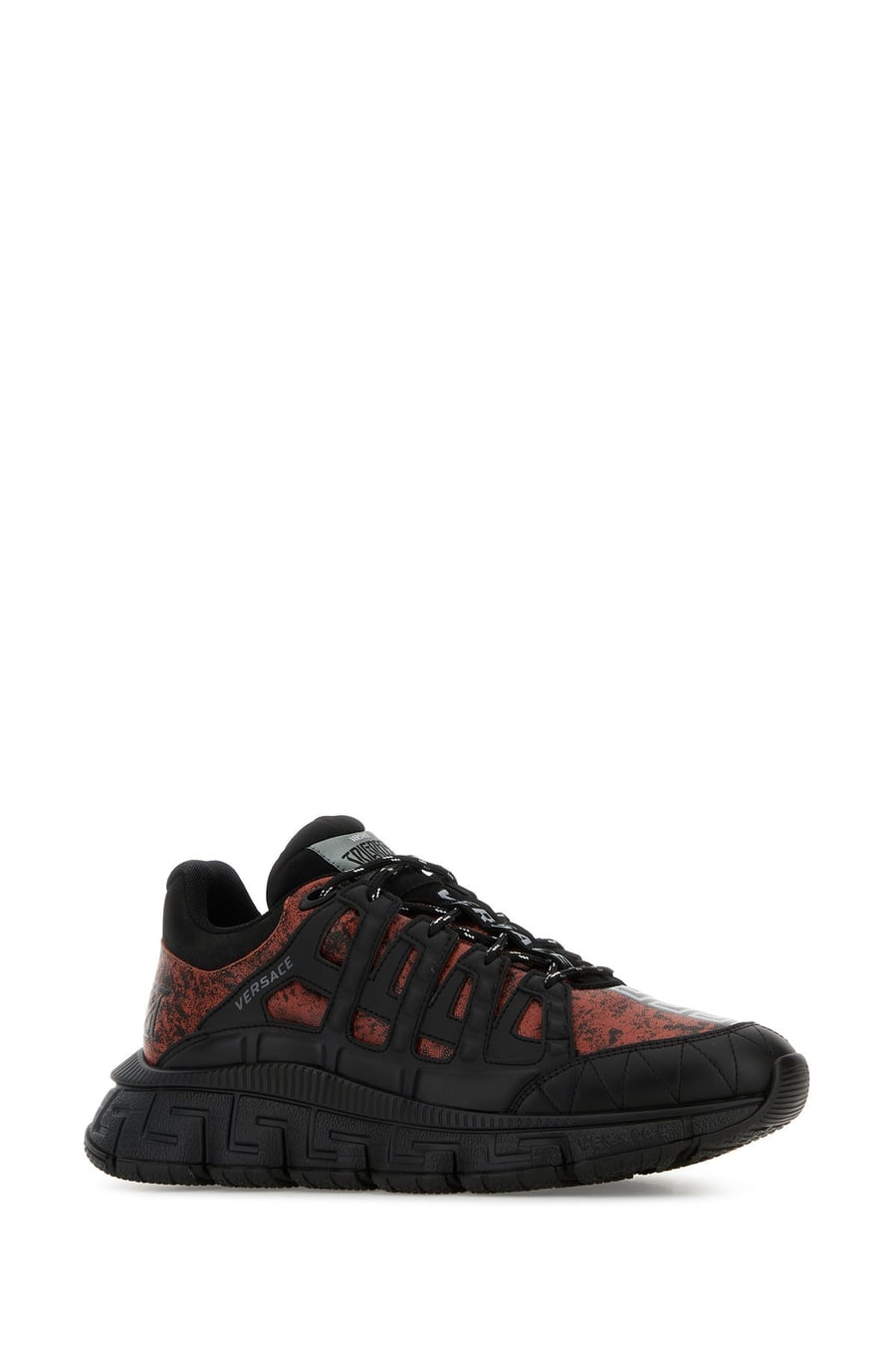 Versace Sneakers in pelle bicolor, view 2