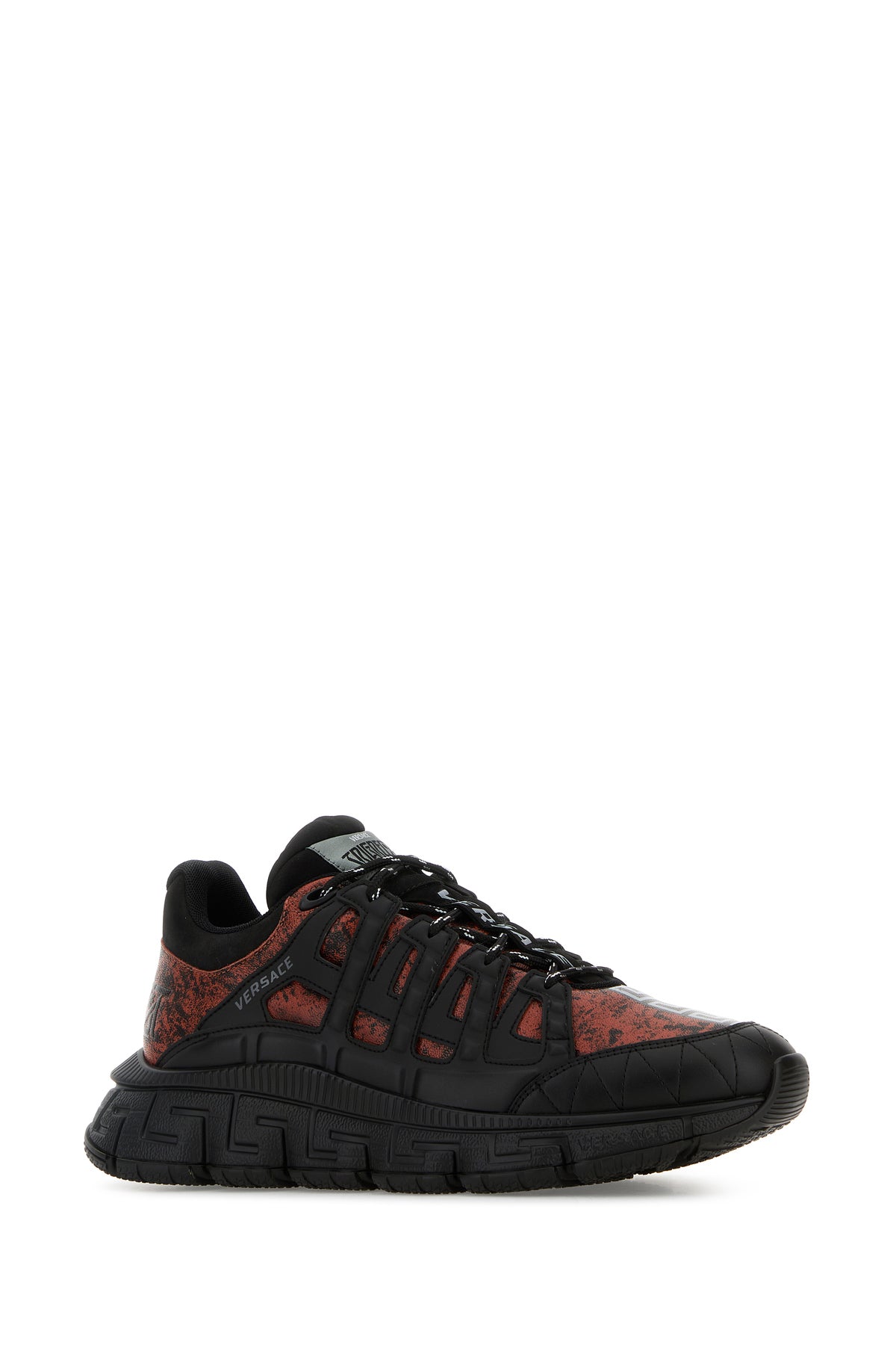 Versace Sneakers in pelle bicolor, view 2