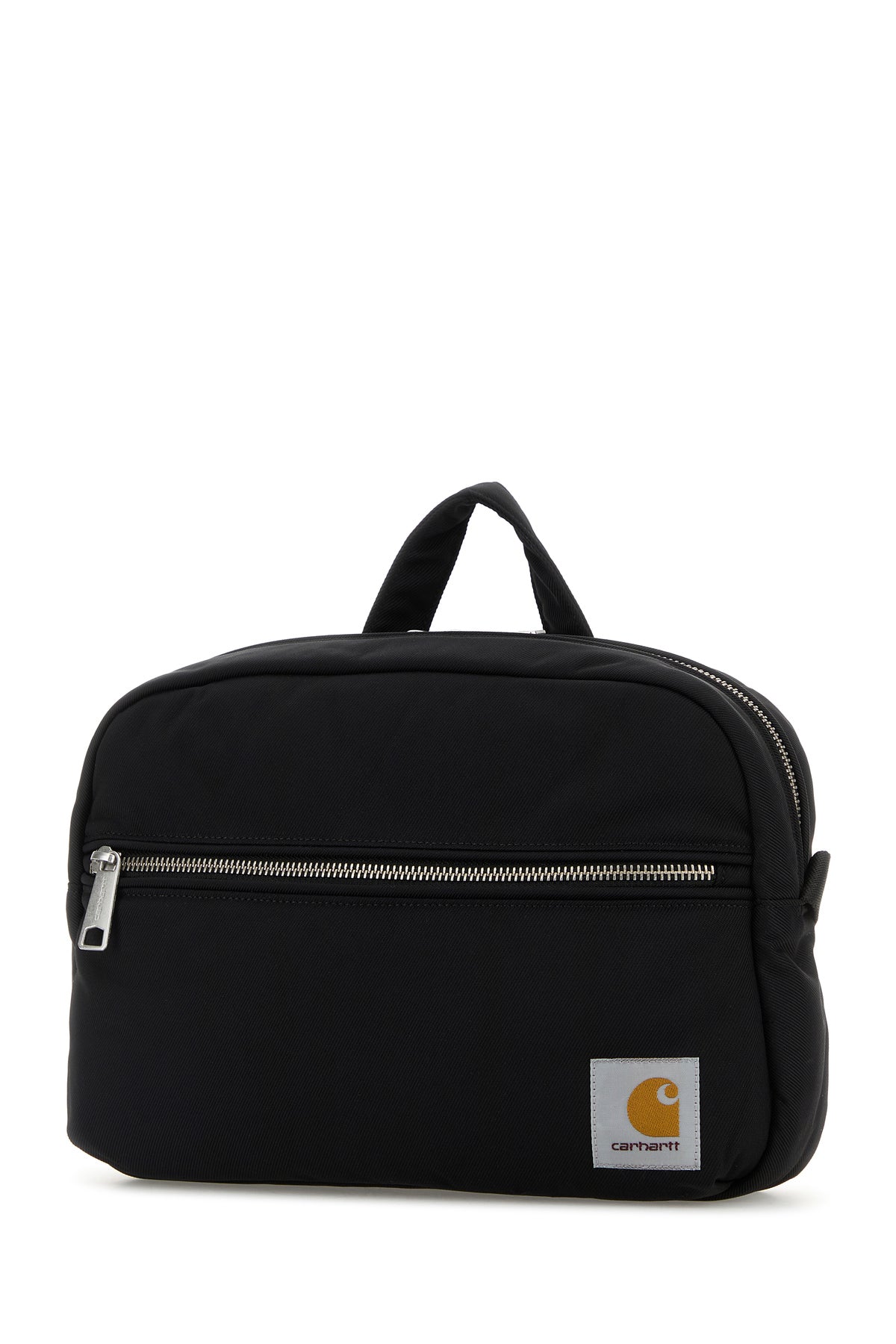 Carhartt WIP Leroy Shoulder Bag in nylon nero, view 2