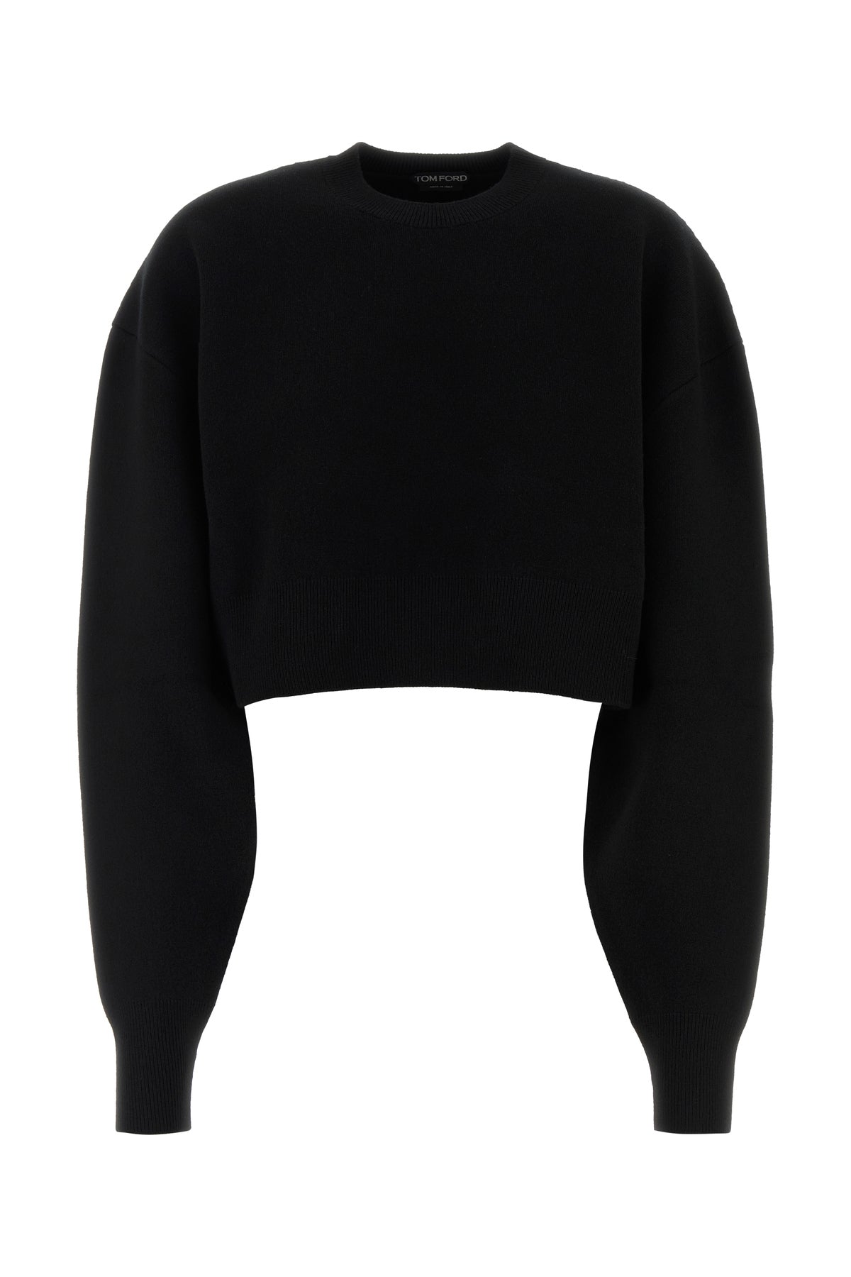 Tom Ford Maglione oversize in misto lana nera
