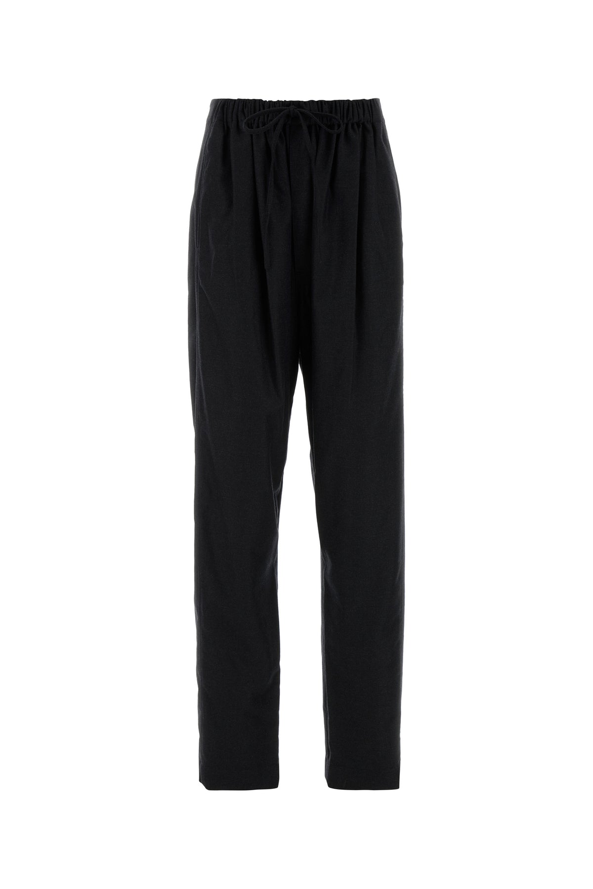 Lemaire Pantalone in misto cashmere antracite