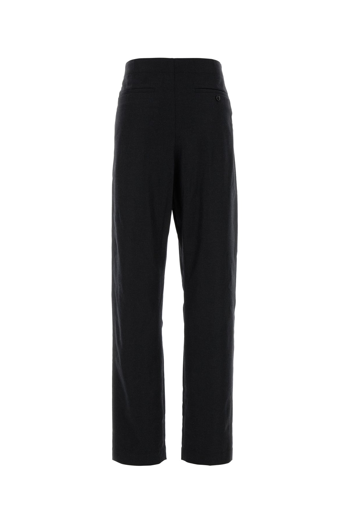 Lemaire Pantalone in misto cashmere antracite, view 2