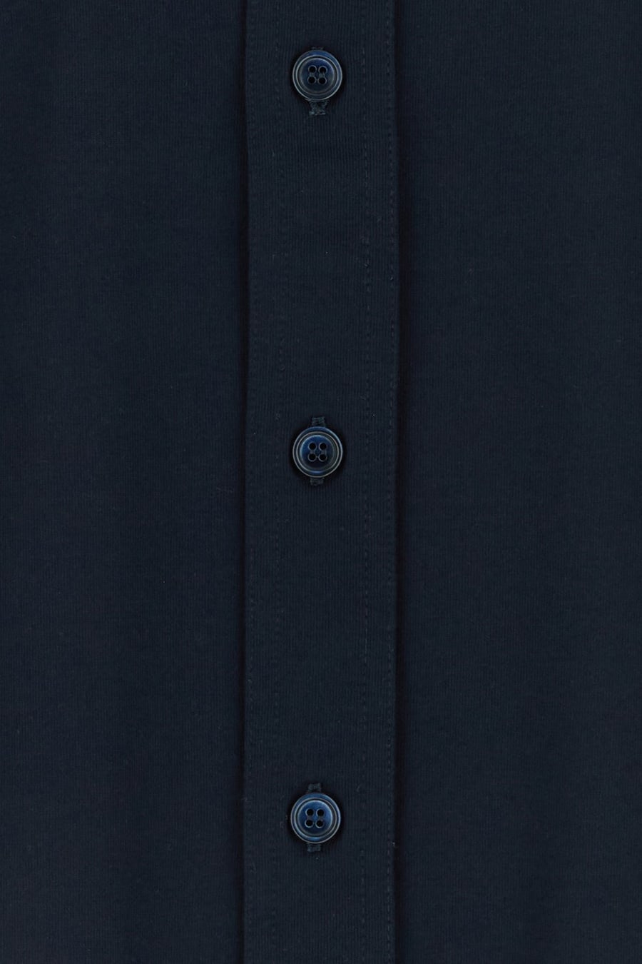 BRIONI Camicia in cotone blu notte, view 3