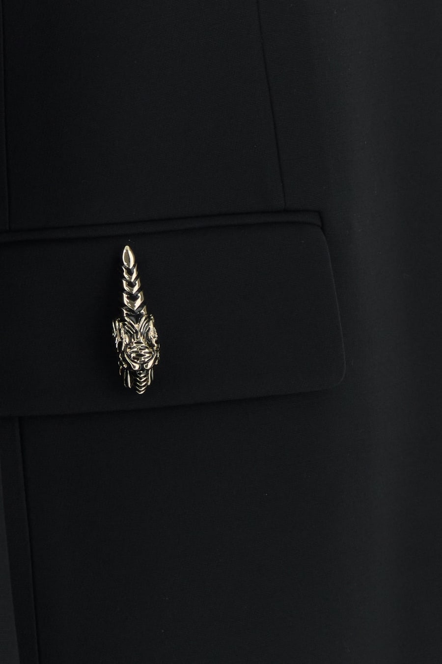 Gucci Giacca in cady nero, view 3