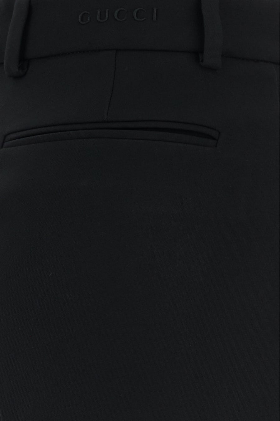 Gucci Pantalone in cady nero, view 3