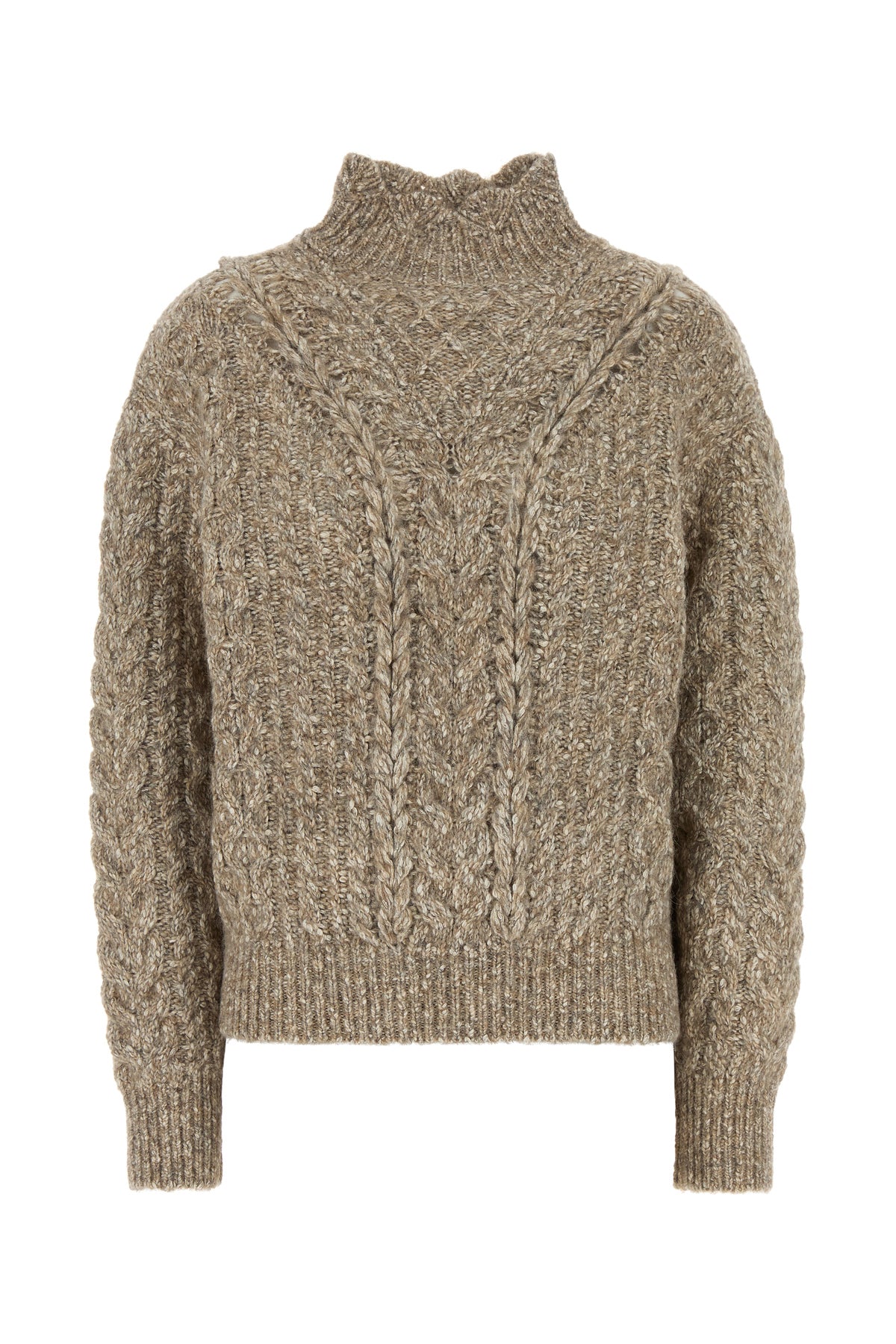 ISABEL MARANT ETOILE Maglione Bolinea in misto cotone stretch multicolor