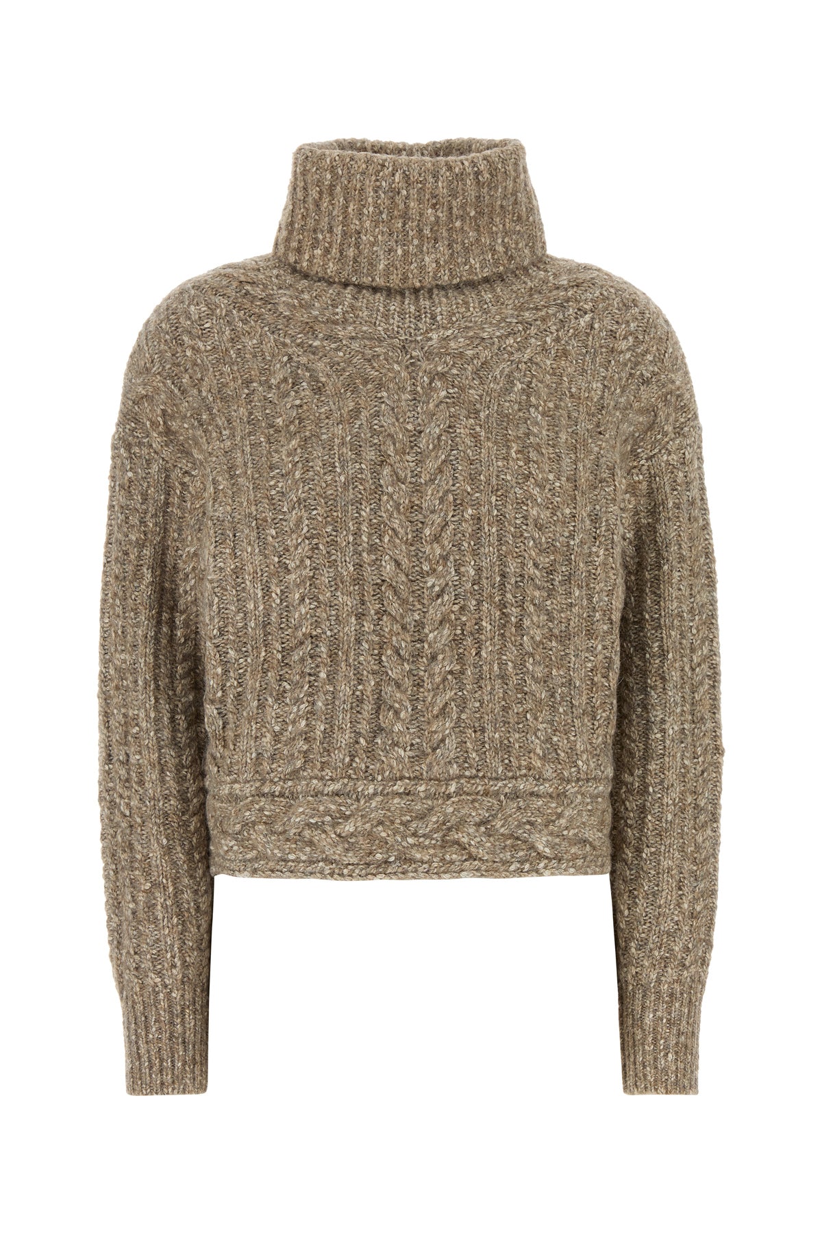 ISABEL MARANT ETOILE Maglione Brenda in misto cotone stretch multicolor