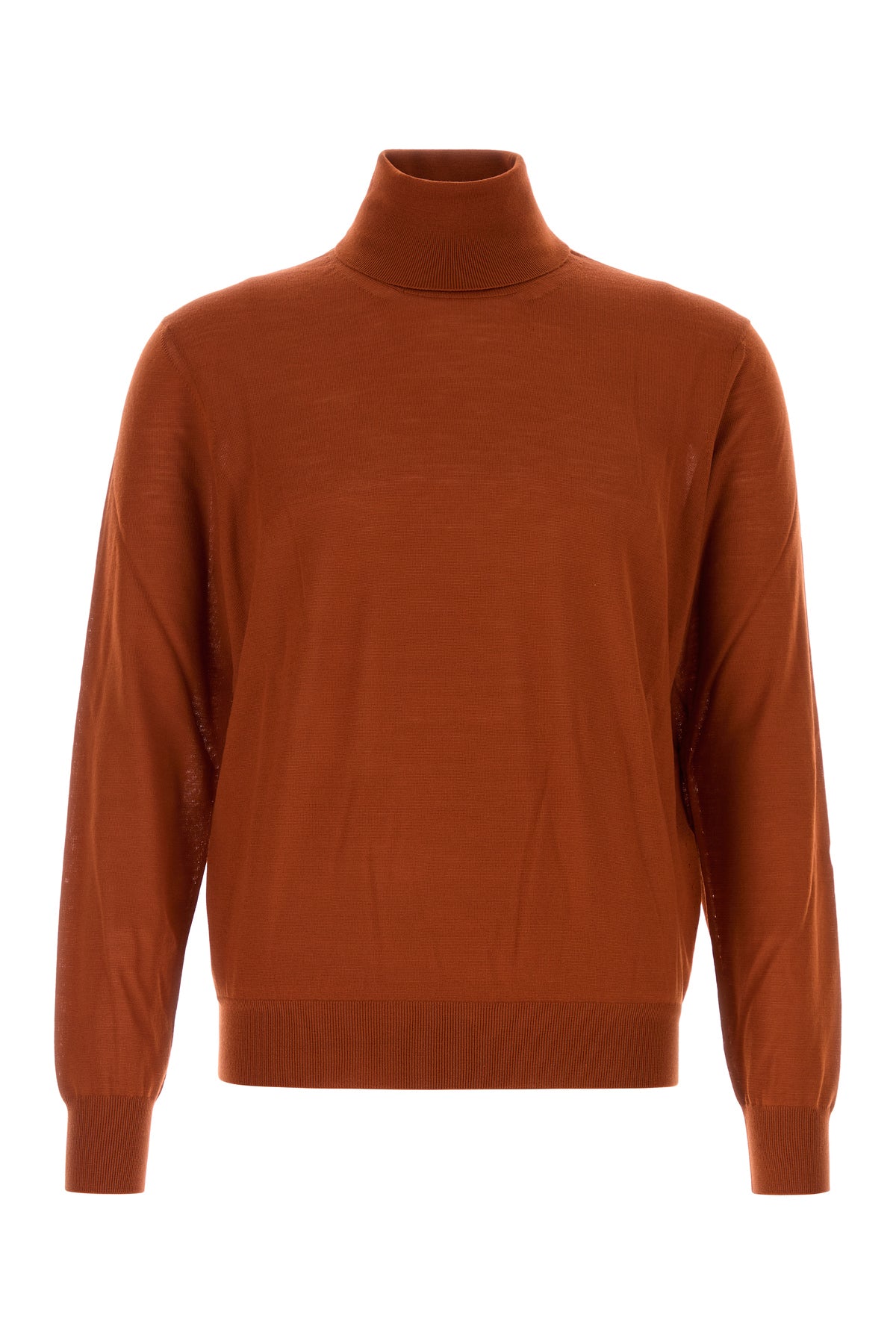 Saint Laurent Maglione in lana arancione