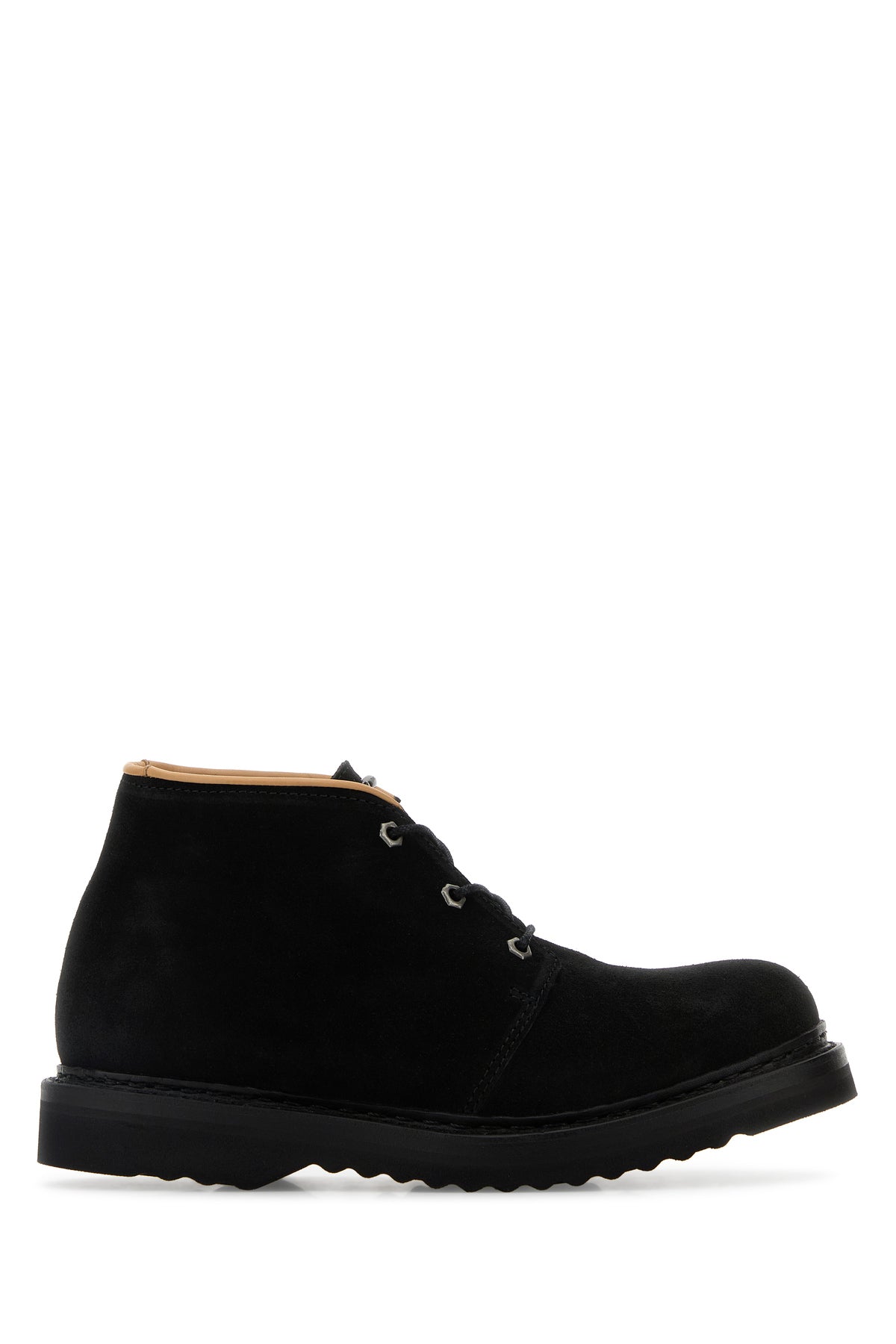 Our Legacy Stivaletti Chukka in pelle scamosciata nera